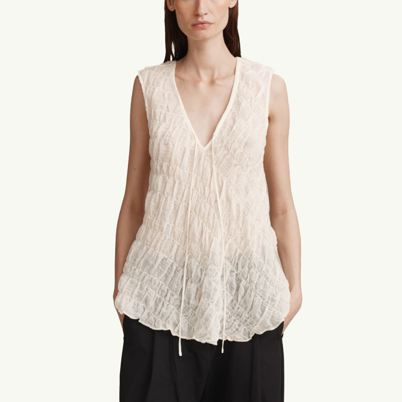 Blanche Top - Ivory