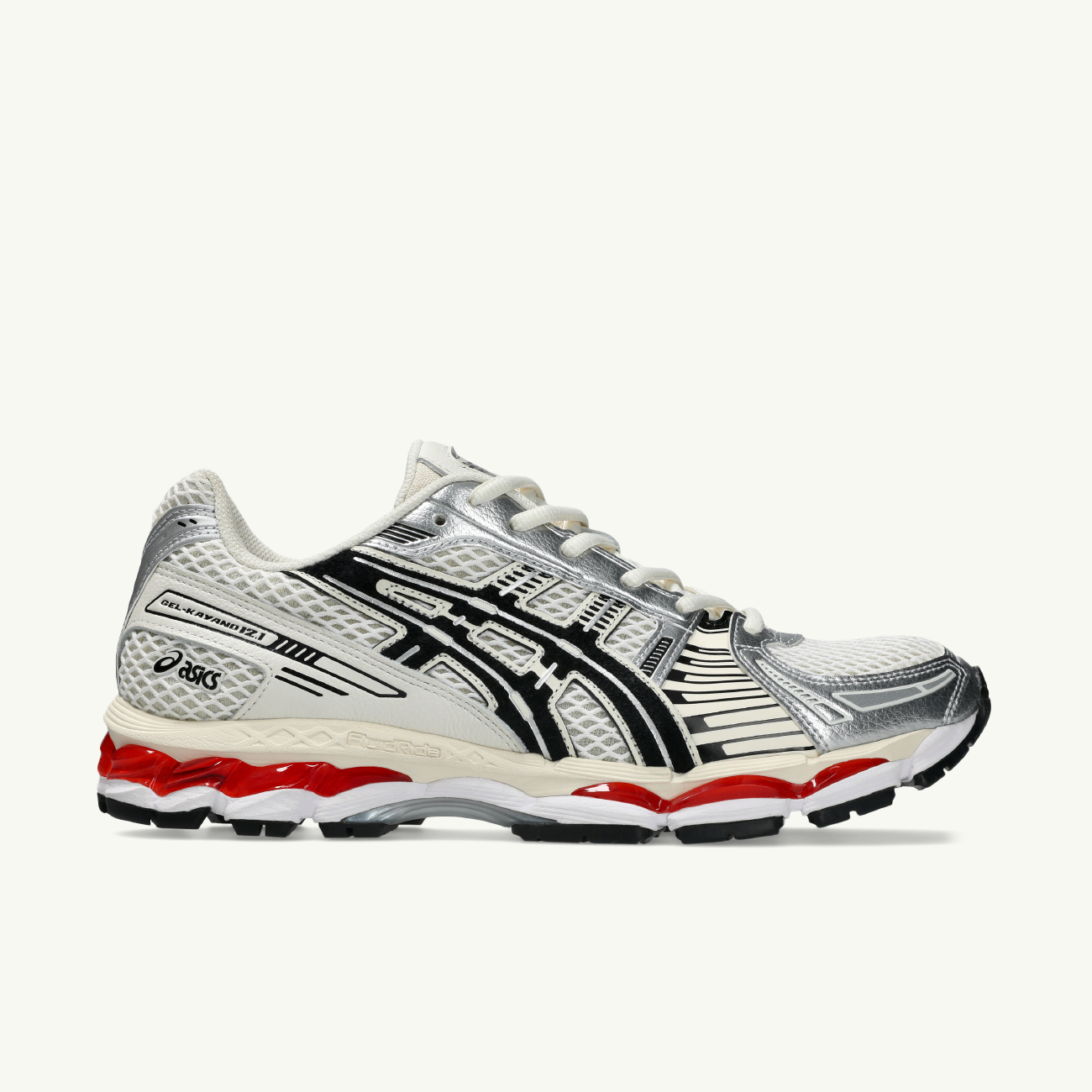 Lapstone & Hammer x Gel-Kayano 12.1 - Cream/Pure Silver
