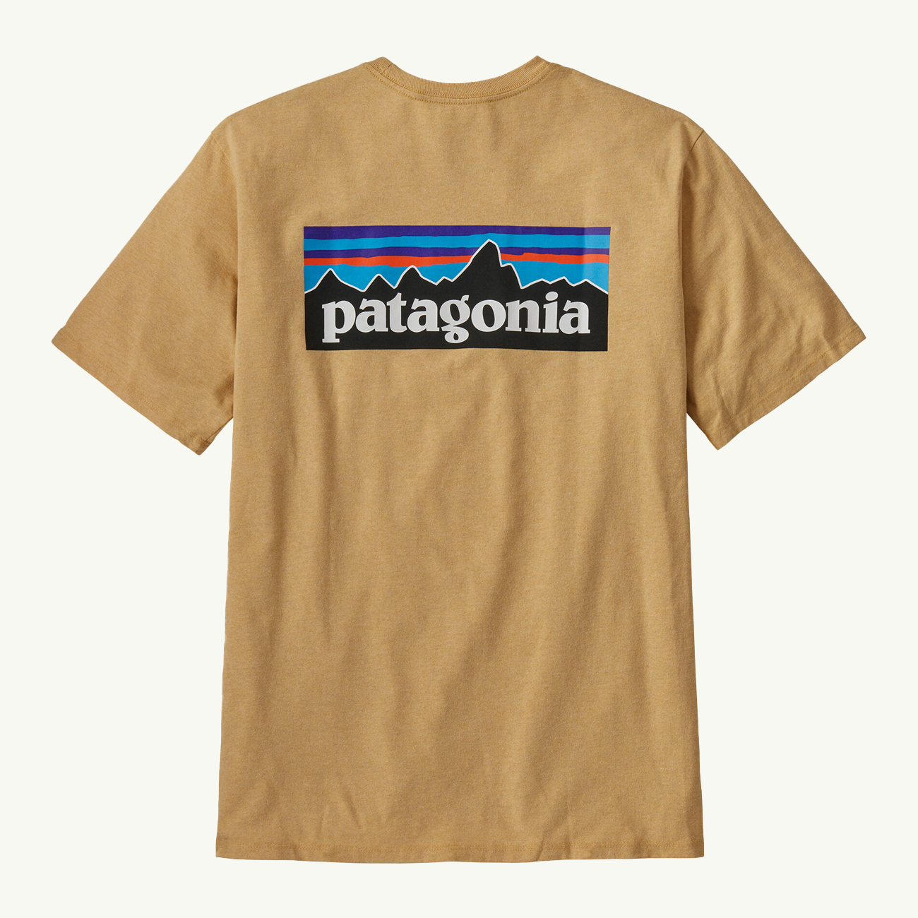 P6 Logo Responsibili-Tee - Beeswax Tan