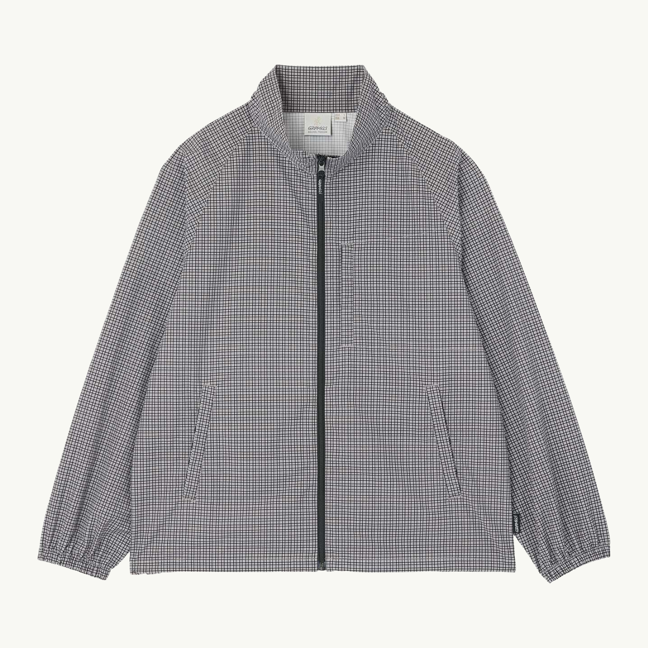 Mini Check Nylon Jacket - Seal Check