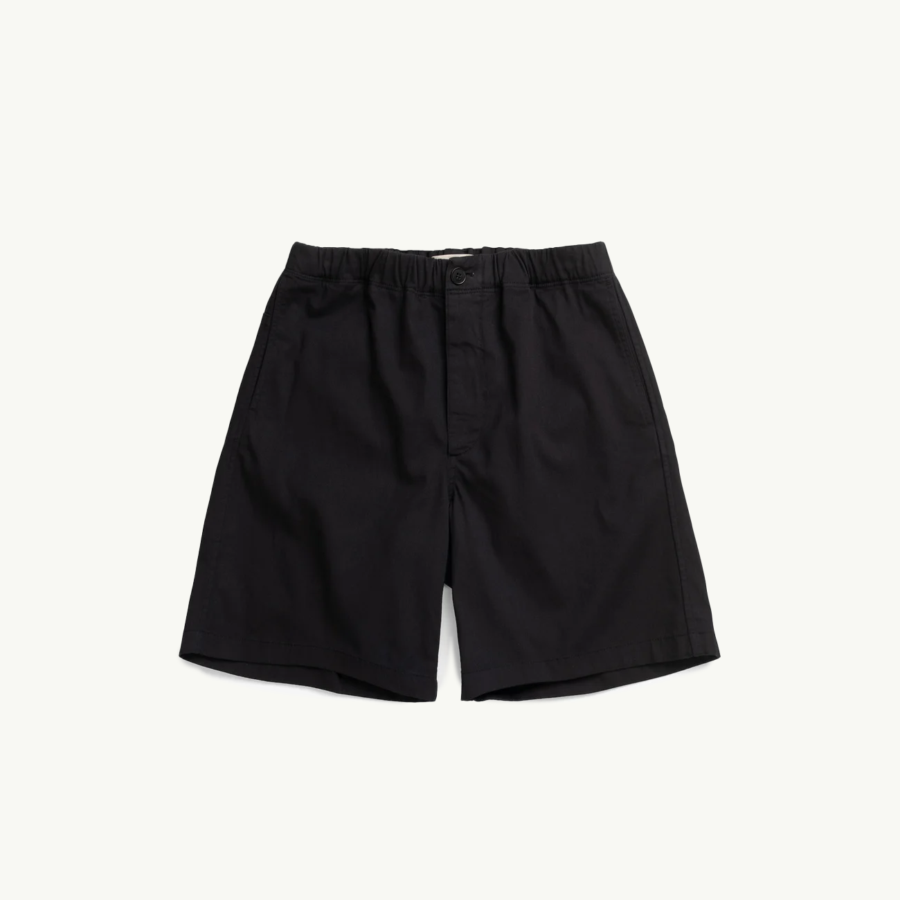 Trysil Regular Organic Stretch Twill Short - Black