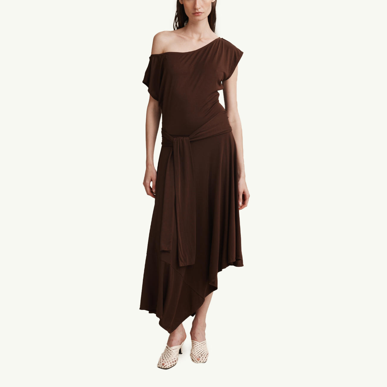 Inez Dress - Chocolate