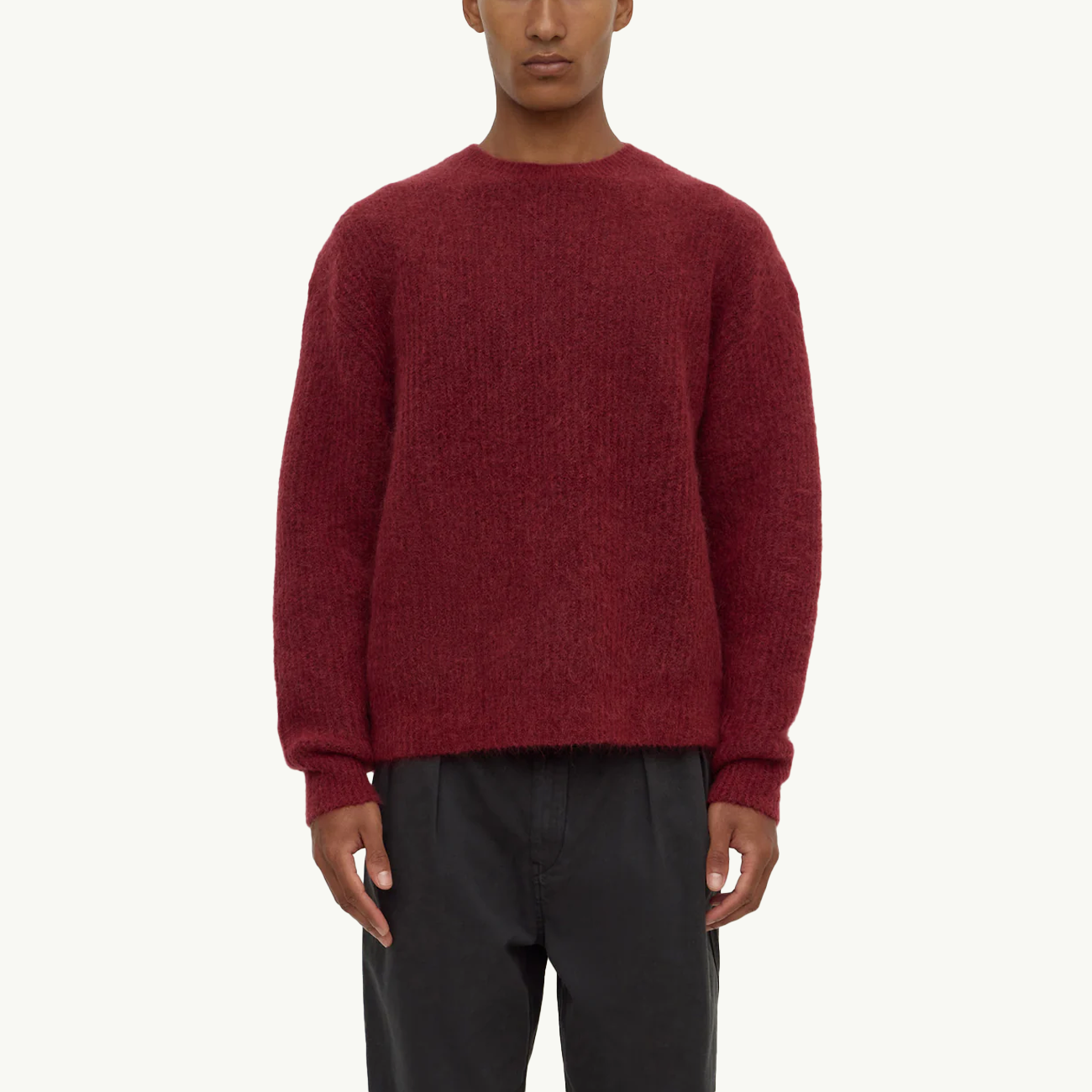 Francis Rib Knit - Brick