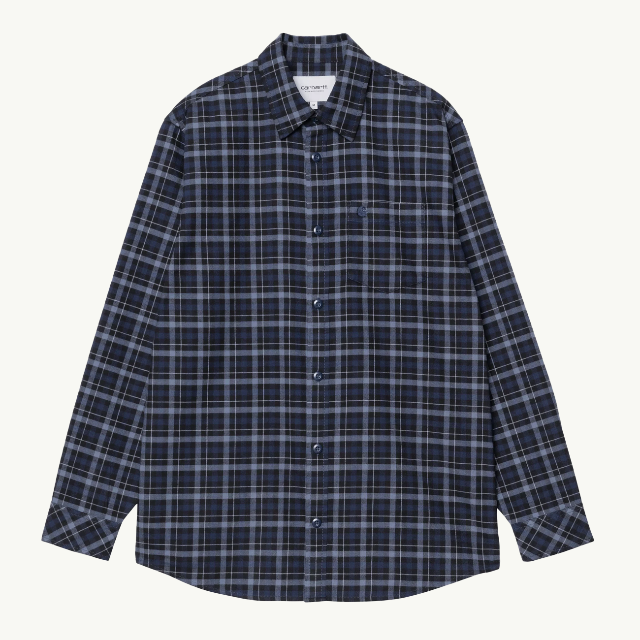 Widmark LS Shirt - Widmark Check/Jupiter