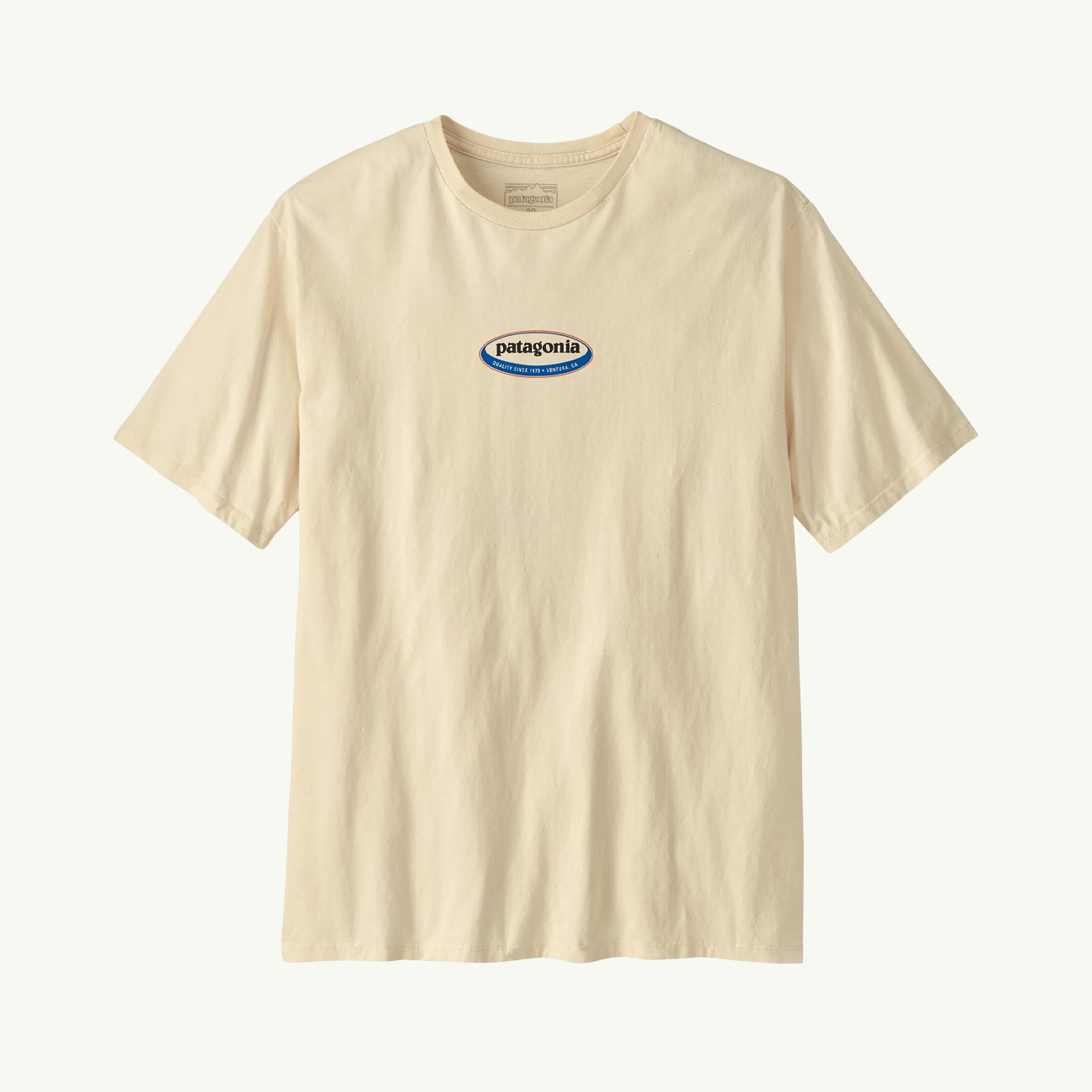 Long Way Round Organic T-Shirt - Undyed Natural