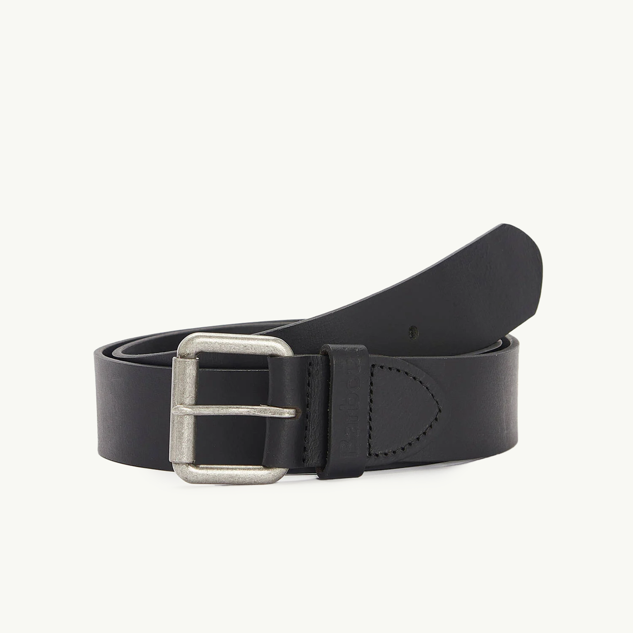 Allanton Leather Belt - Black