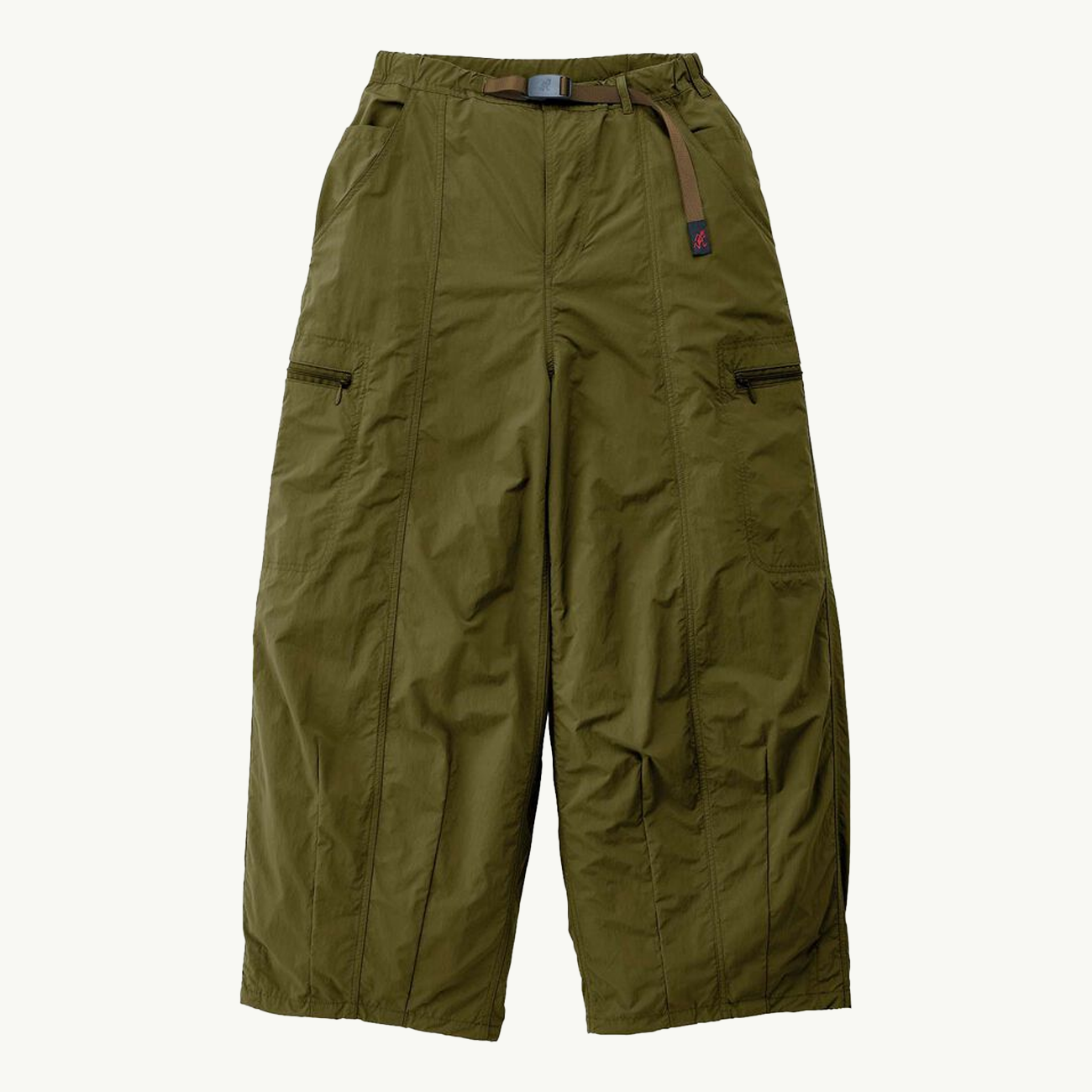 Women's Nylon Balloon Pant - Olive