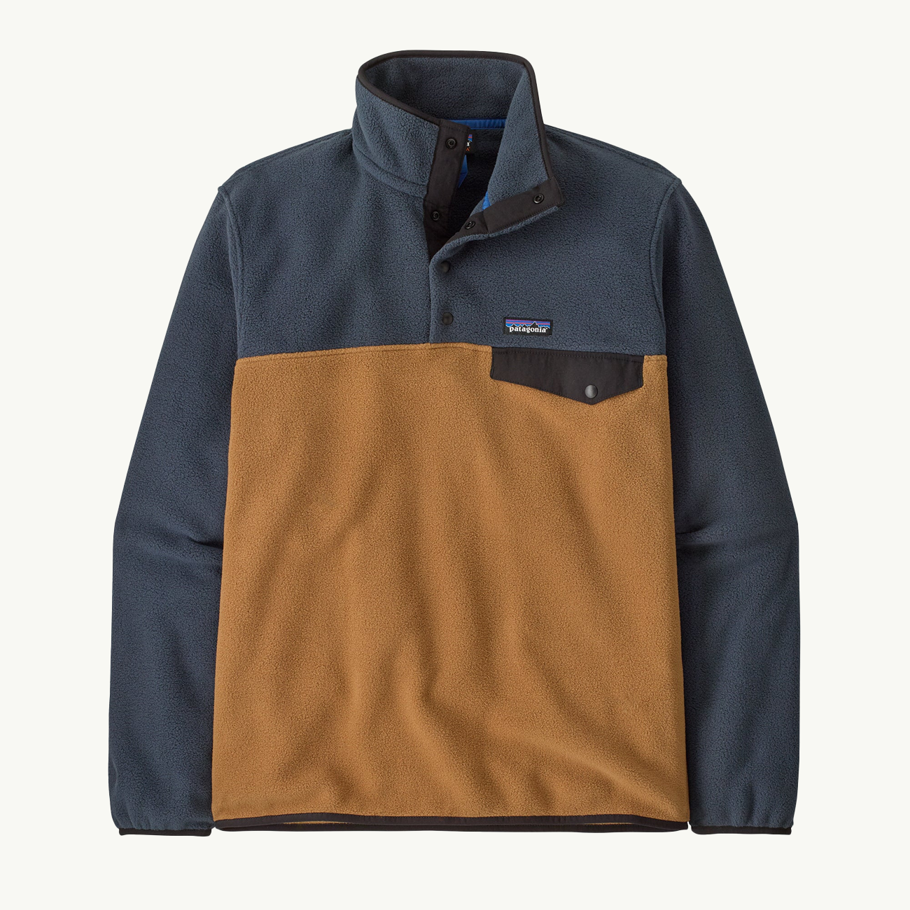 LW Synch Snap T Pullover - Deer Brown