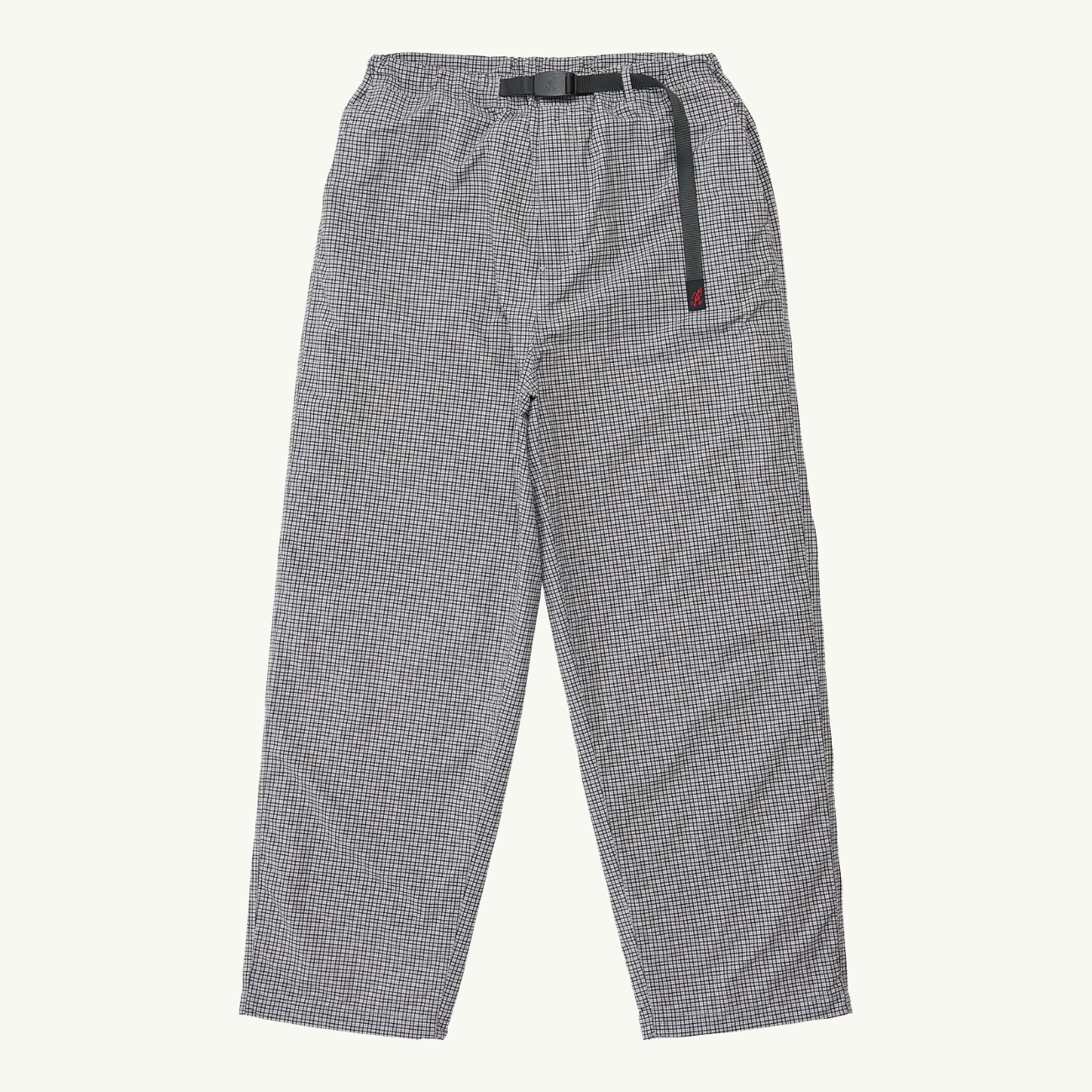 Mini Check Nylon Pant -Seal Check