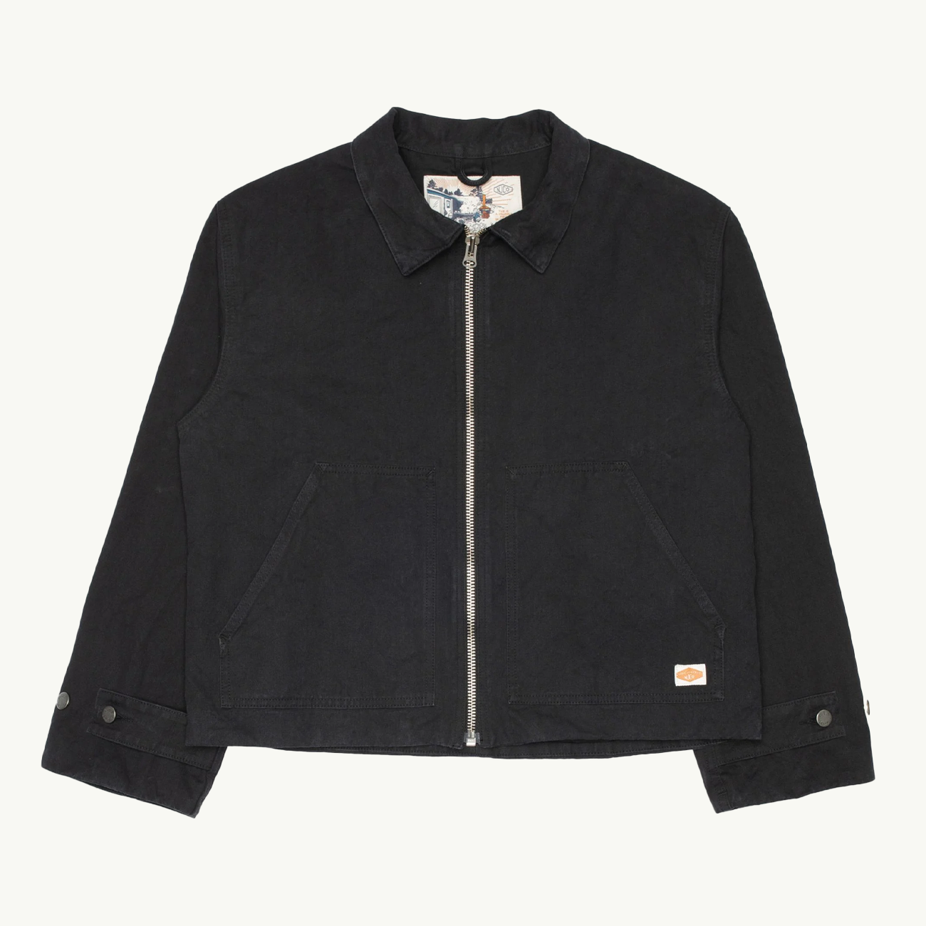 Lana Duck Canvas Jacket - Black