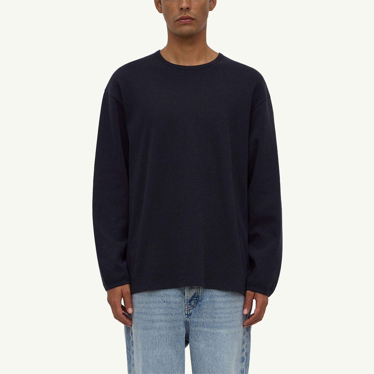 Layne Long Sleeve Tee - True Navy
