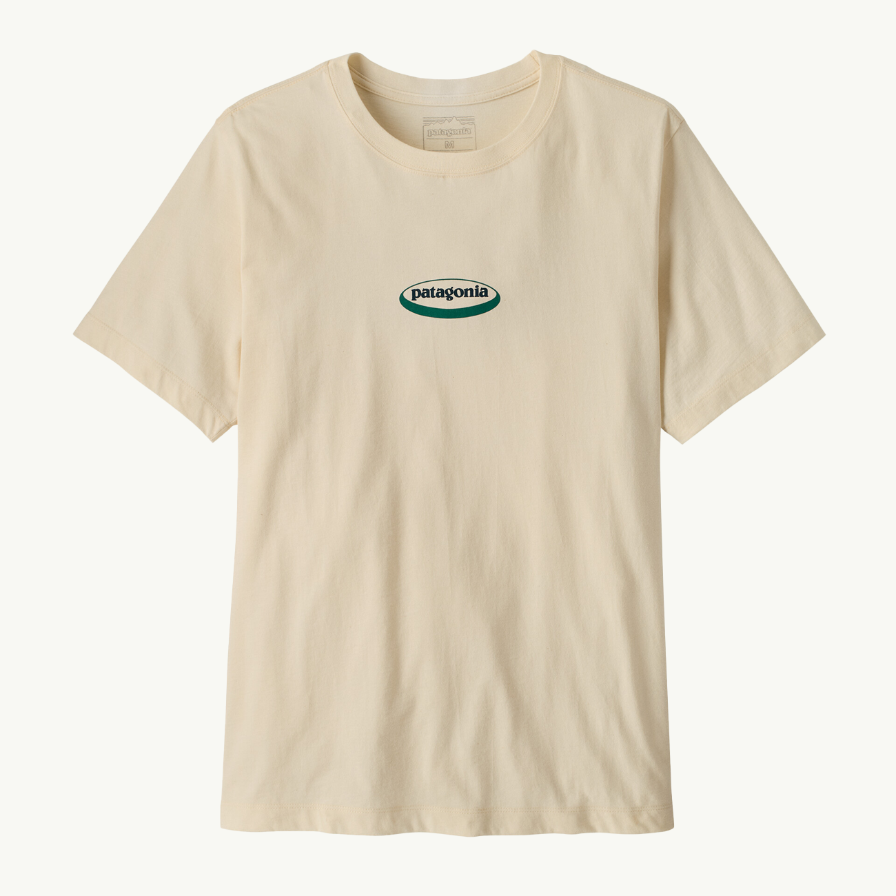 '95 Oval Logo T-Shirt - Undyed Natural
