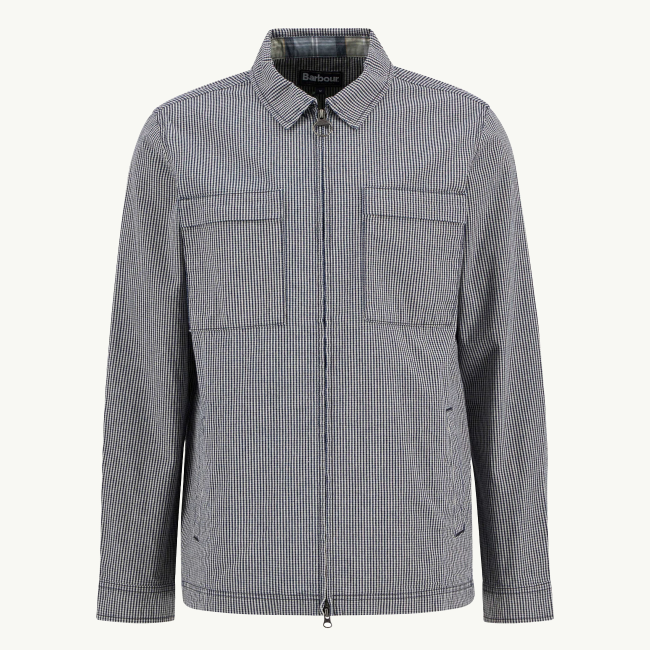 Willowburn Gingham Overshirt - Navy