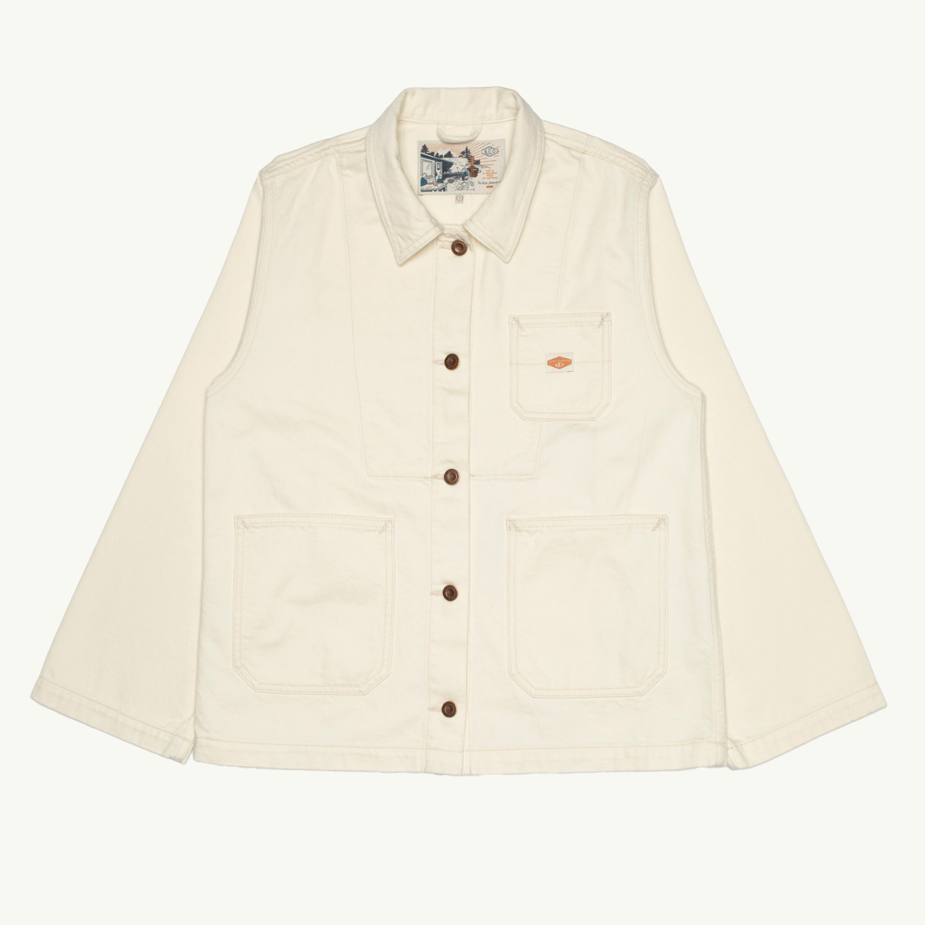 Ada Workwear Jacket - Ivory