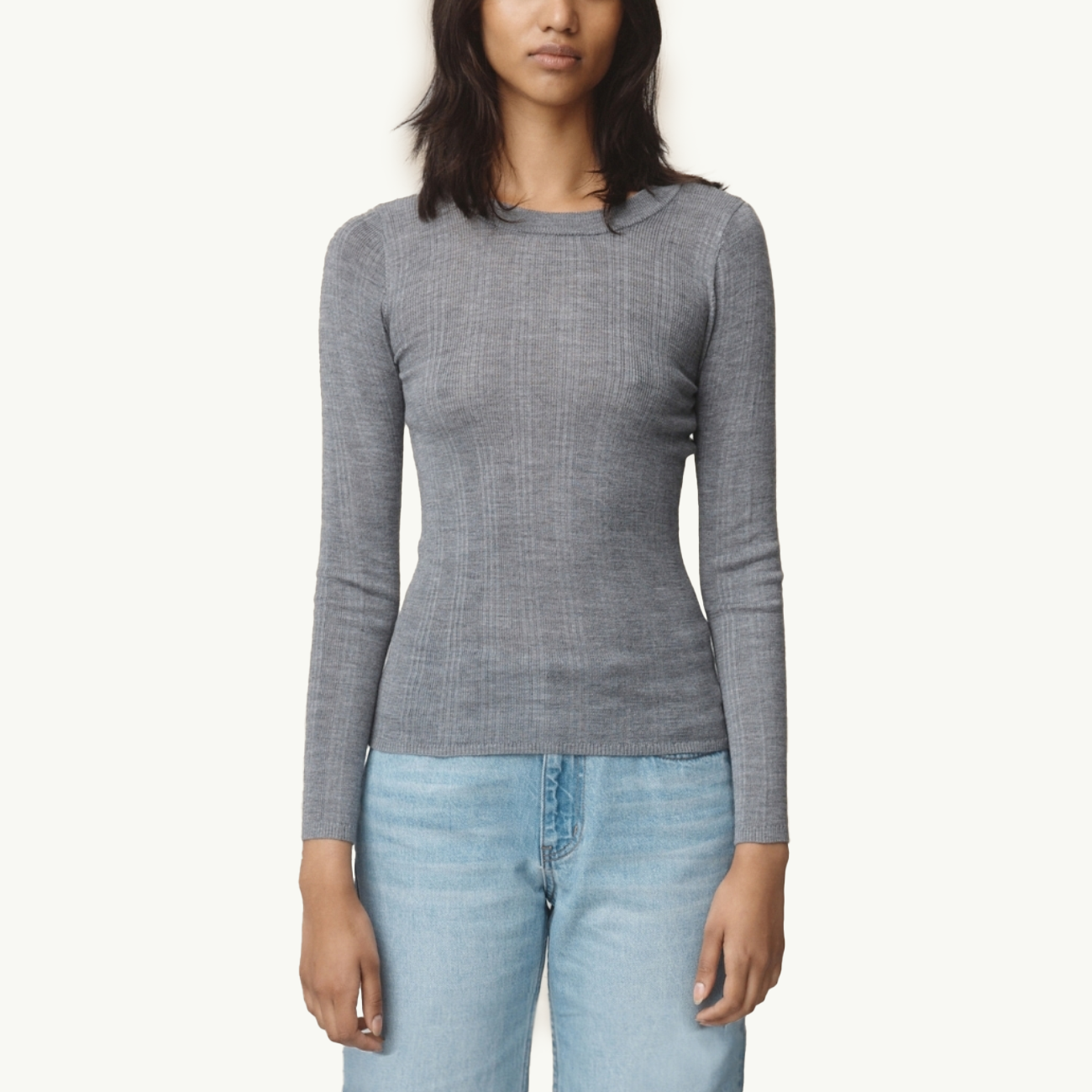 Ana Top - Soft Charcoal