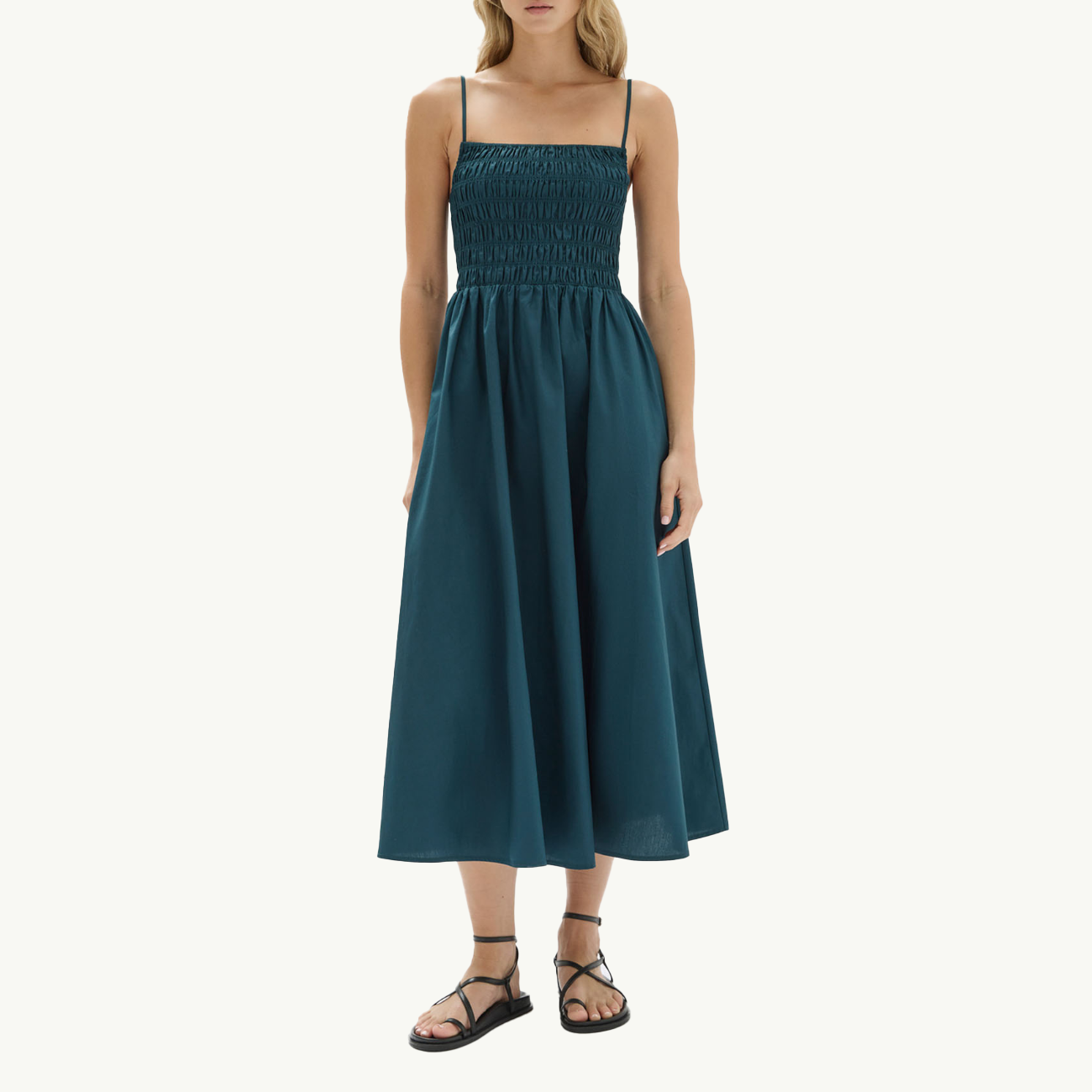 Aubrey Rouched Dress - Atlas