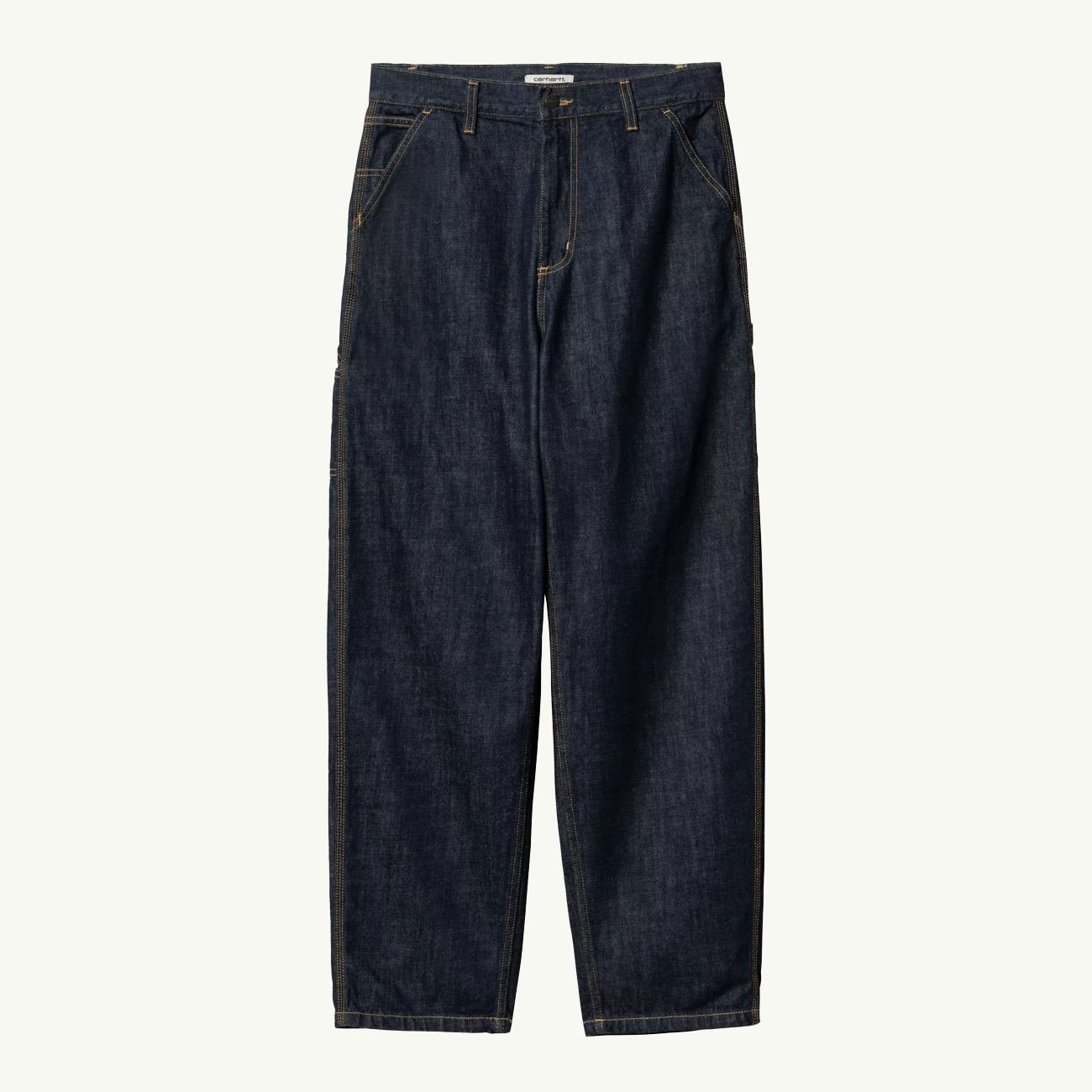 Women's Brandon Single Knee Pant - Blue Rinsed