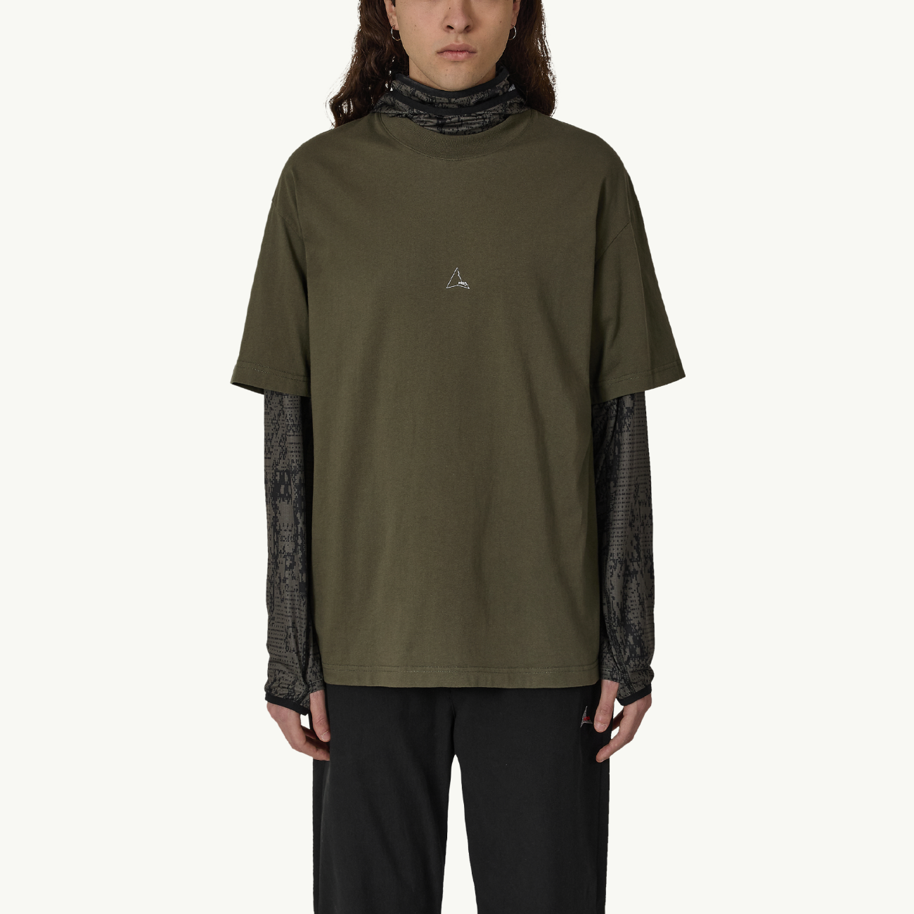 Logo Organic T-Shirt - Olive