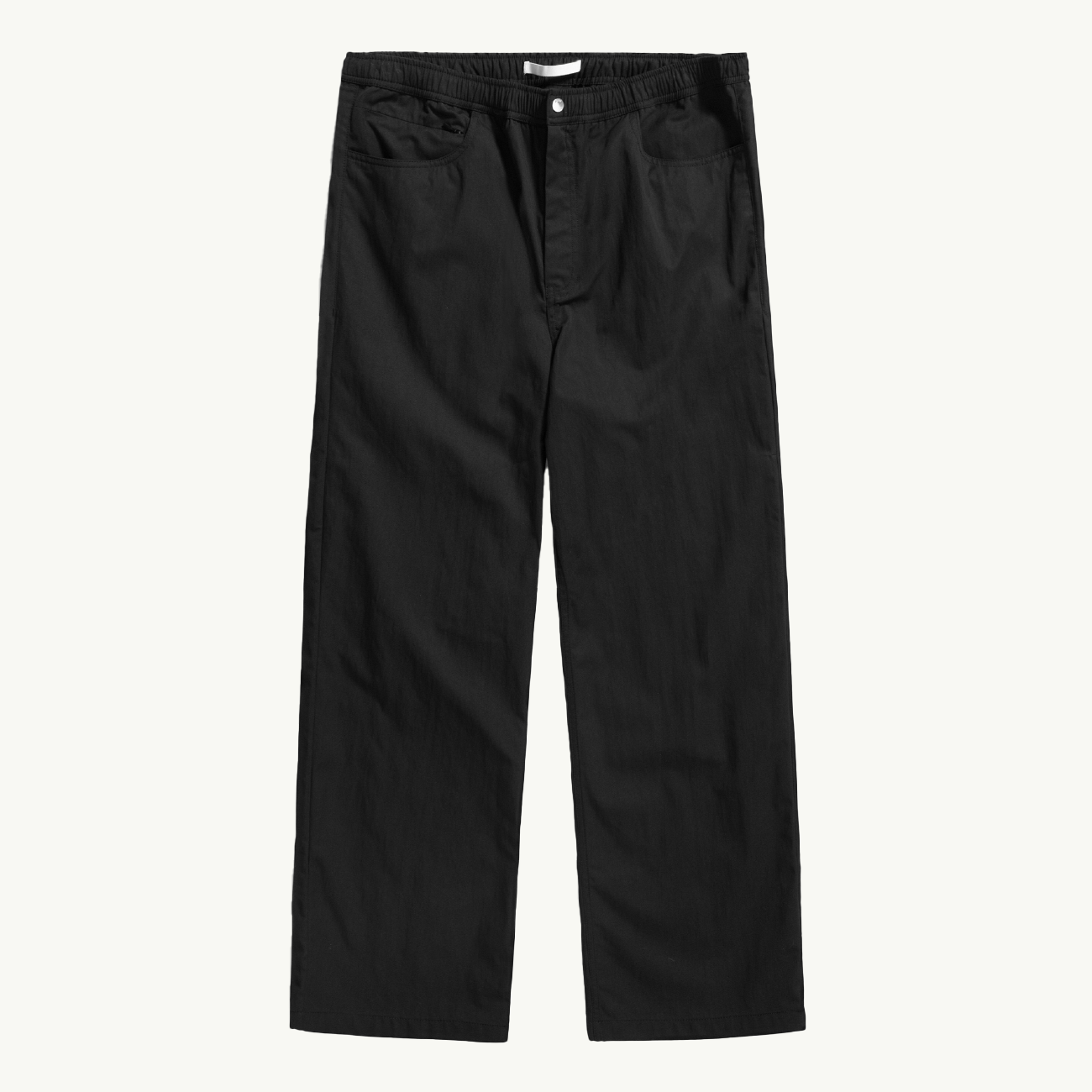 Ragnar Fine Broken Twill Pant - Black