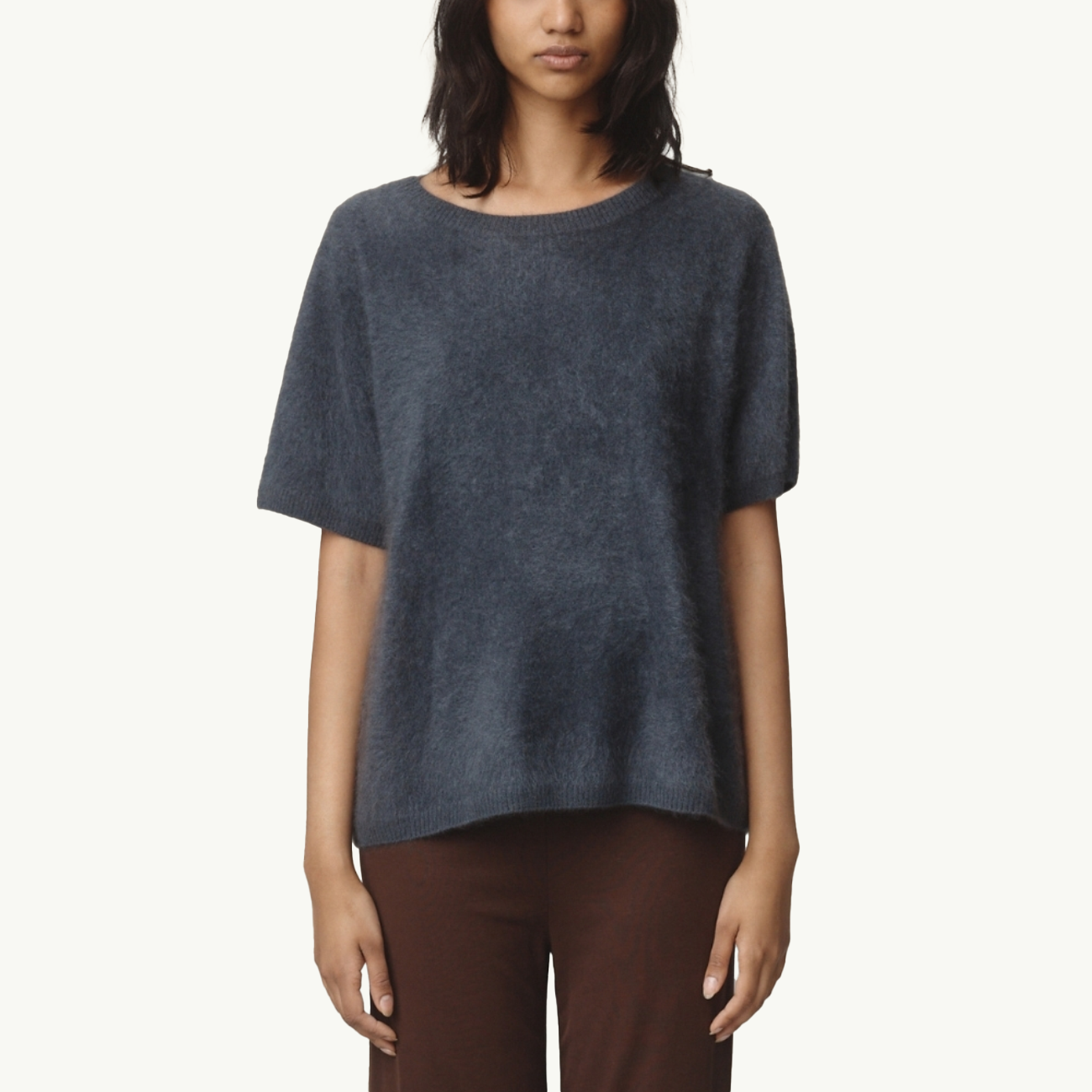 Hera Cashmere Top - Starling