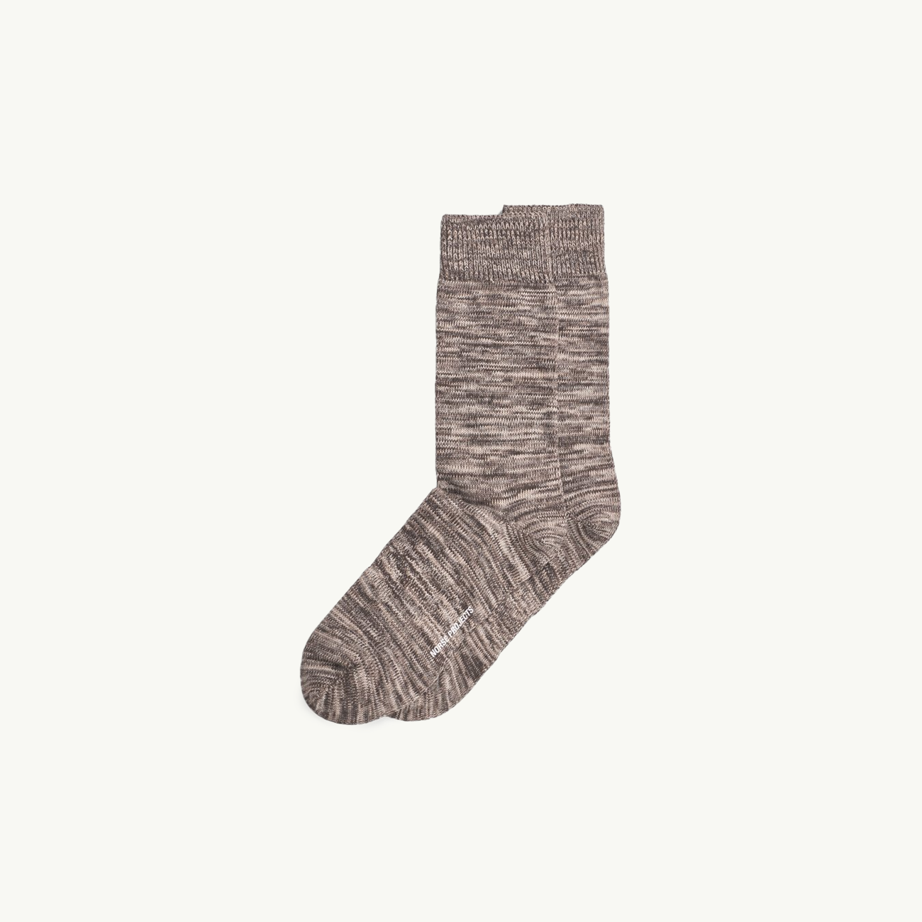 Bjarki Heavy Cotton Twist Sock - Mahogany