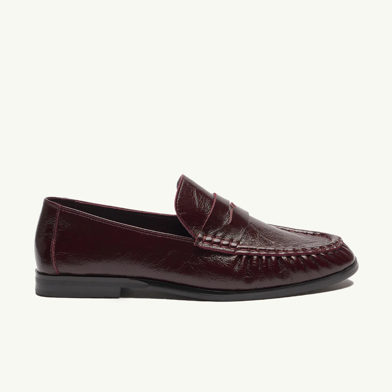 Avenue Leather Loafer - Wine
