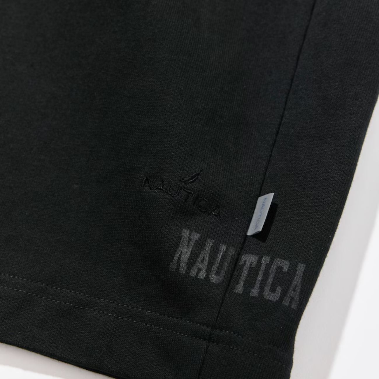 Hidden Nautica Logo Shorts - Black