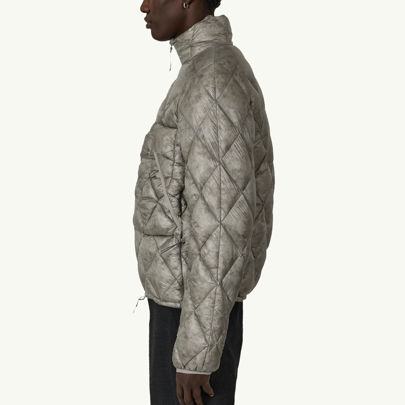 Nuna 800 Fill Power Hooded Down Jacket - Silver