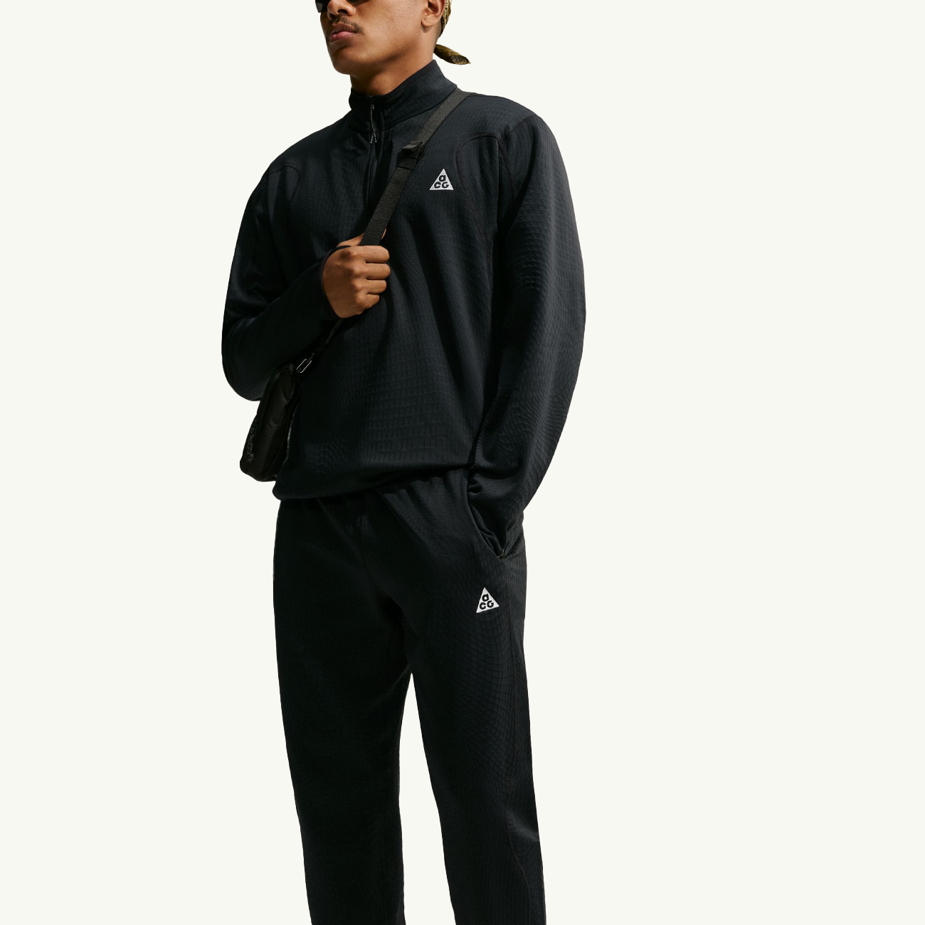 ACG Wolf Grid Therma-FIT 1/2-Zip Hiking Top - Black