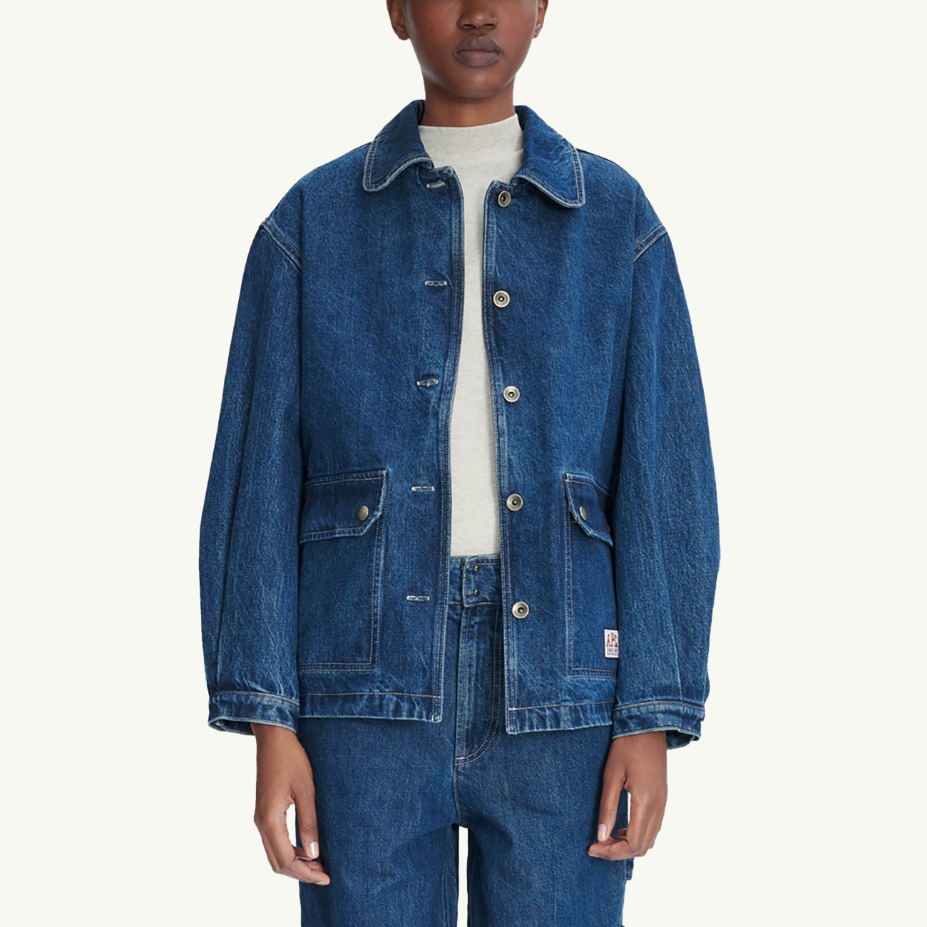 Alys Jacket - Washed Indigo