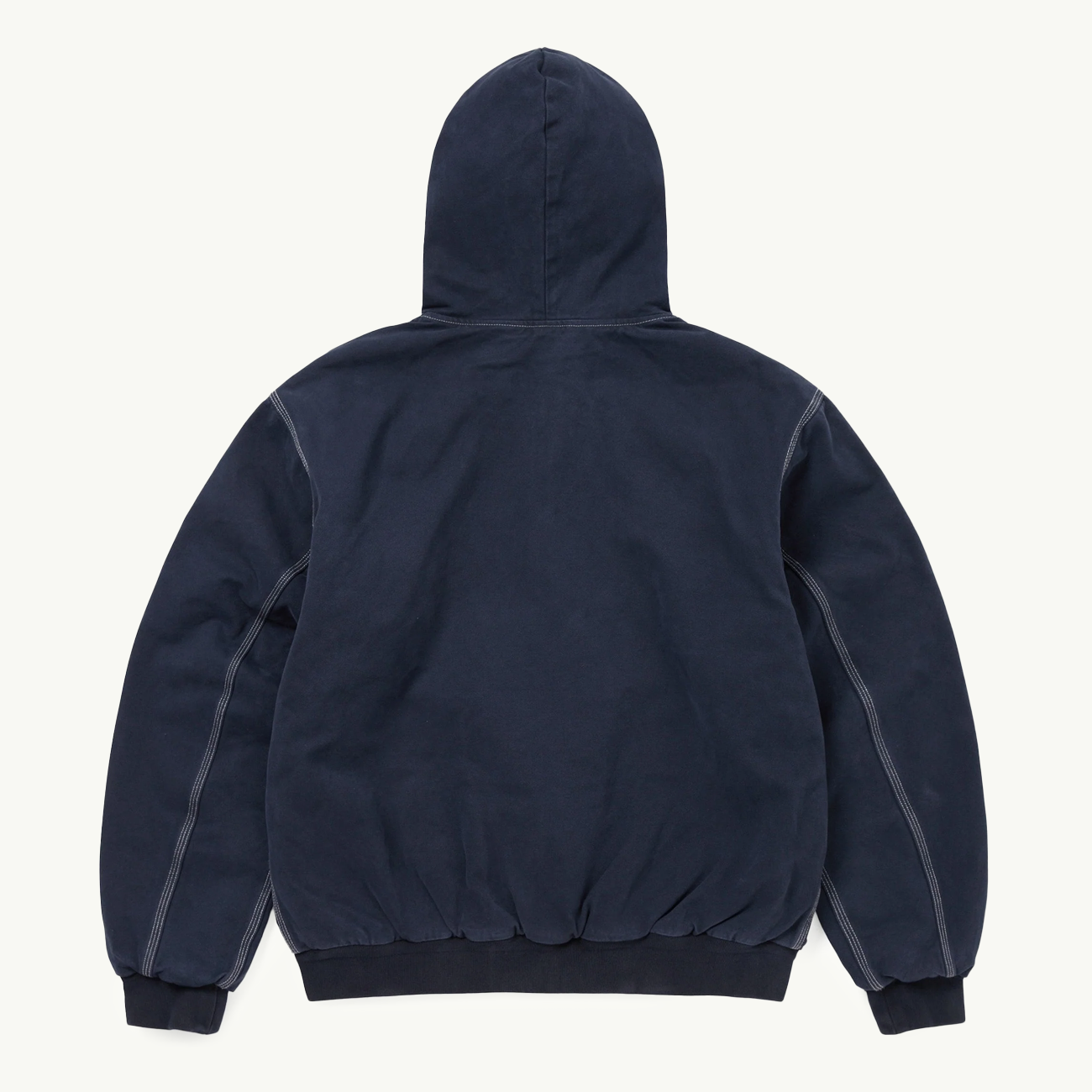 Overdyed Hooded Jacket - Navy