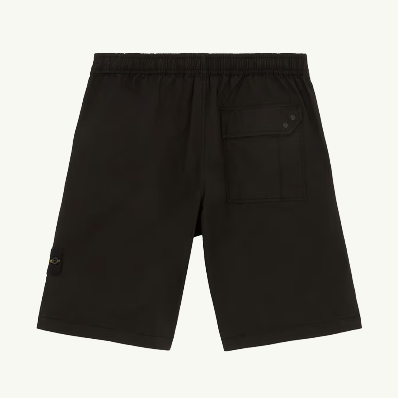 Bermuda Patch Short Regular - Black 2981