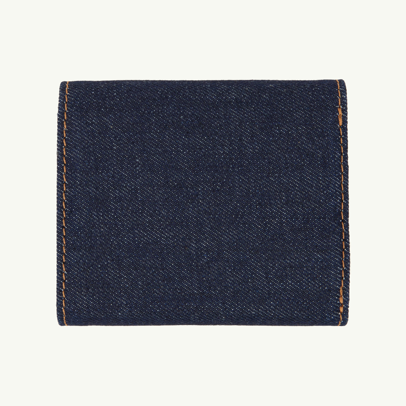 Trifold Denim Standard Wallet - Indigo