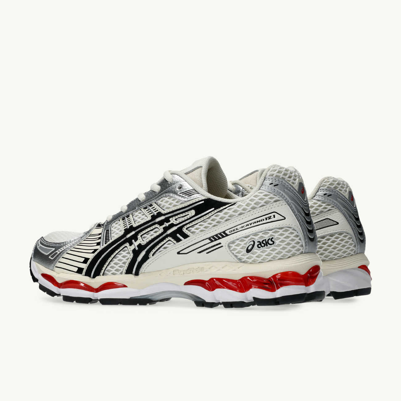 Lapstone & Hammer x Gel-Kayano 12.1 - Cream/Pure Silver