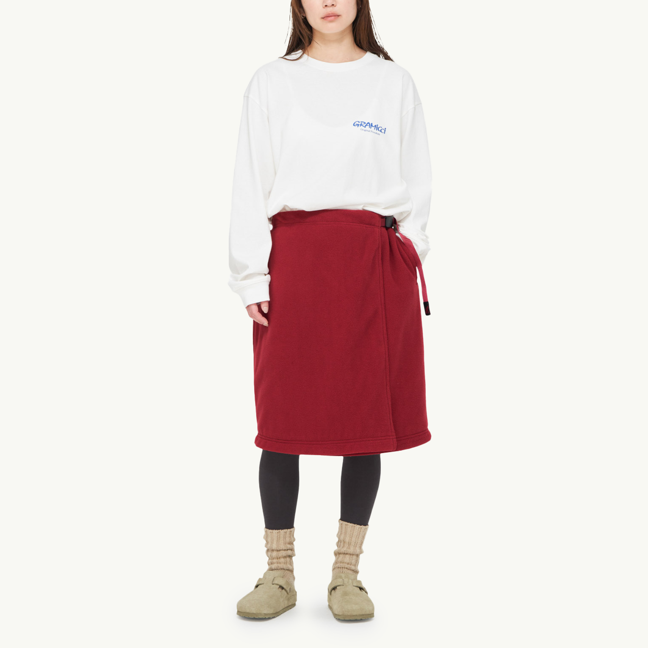 Area 51 - Women's Fleece Wrap Skirt - Deep Maroon Area 51 - Women's Fleece Wrap Skirt - Deep Maroon
