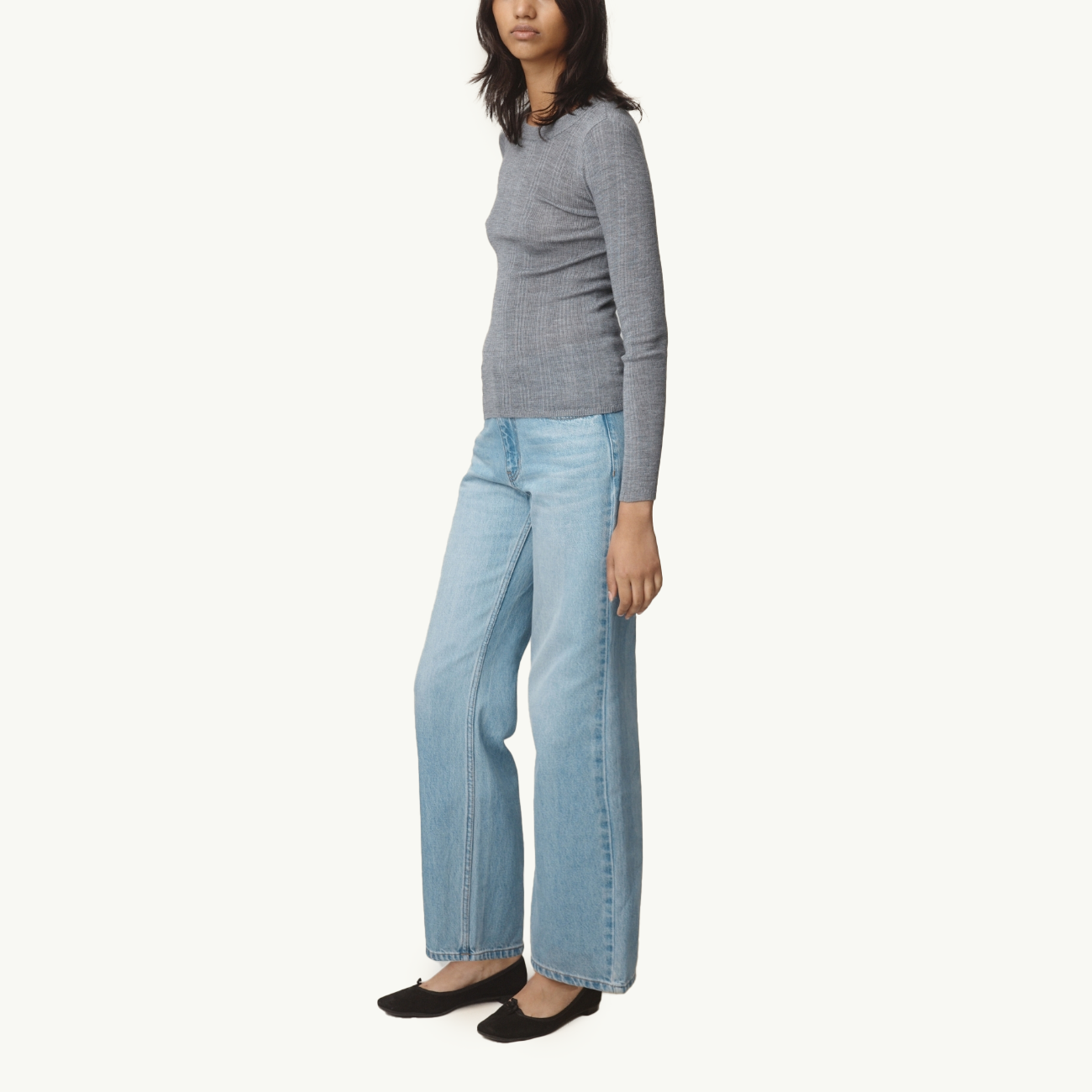 Ana Top - Soft Charcoal