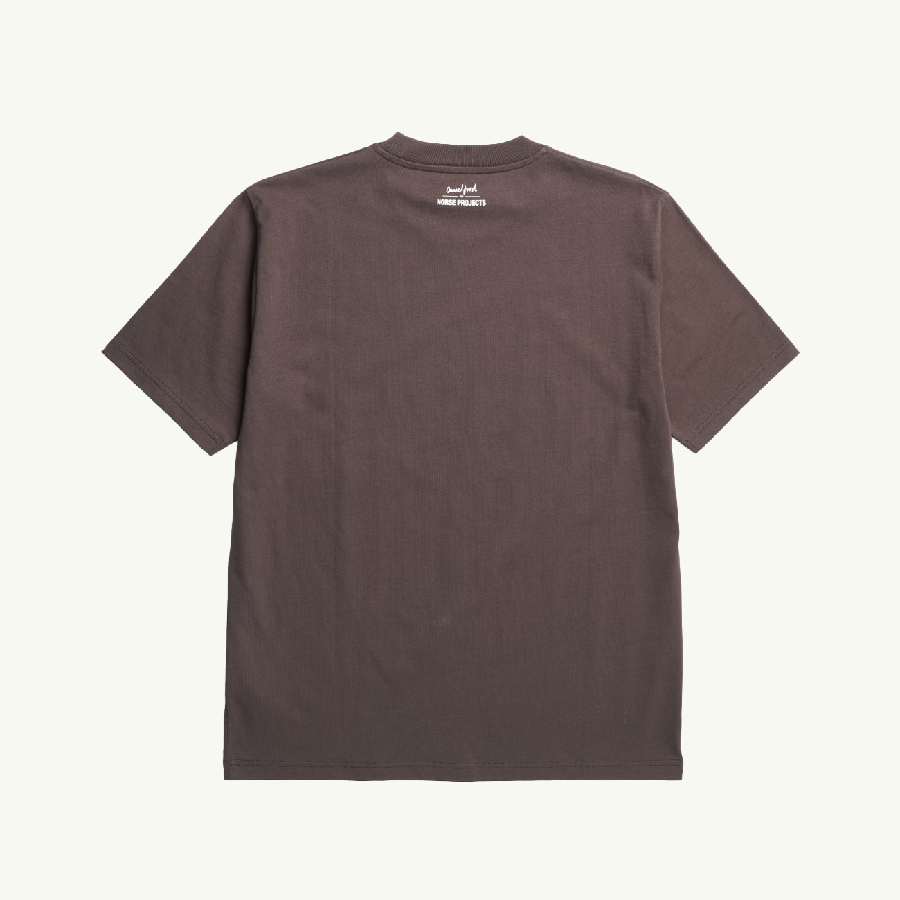 Norse x Daniel Frost Baker Ascent Print T-Shirt - Seal Brown