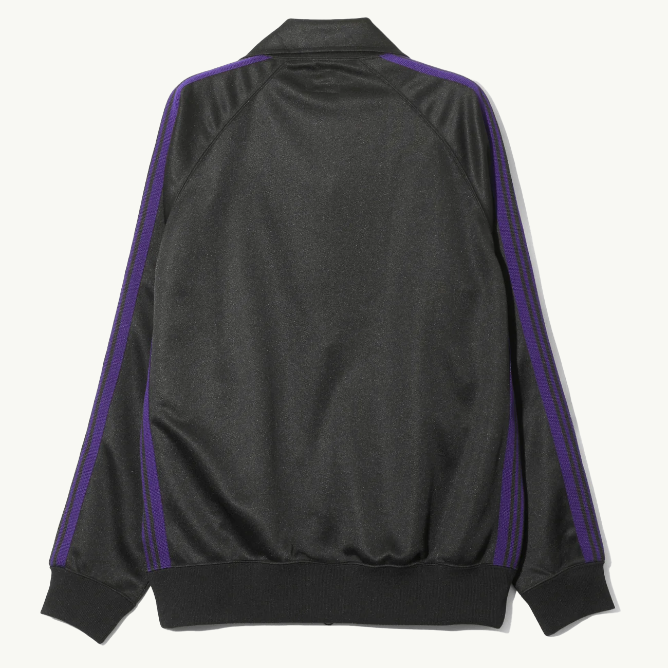 Track Jacket Poly Smooth - Black