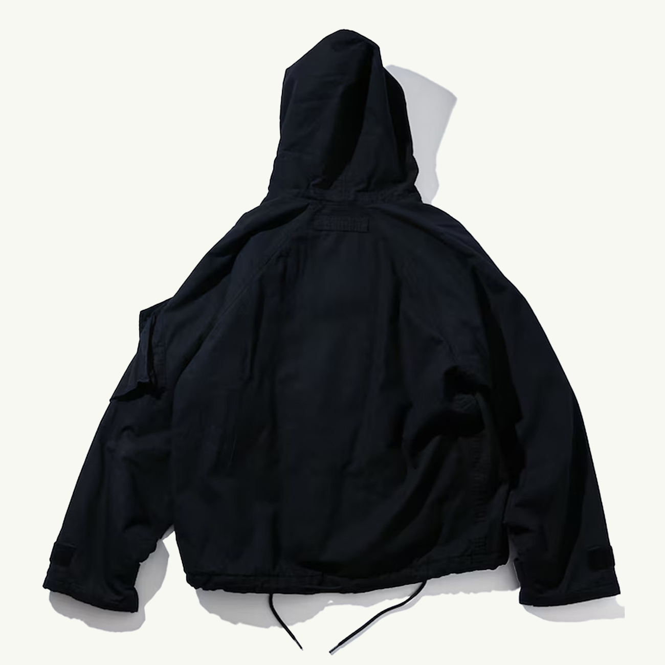 Quilted Short Blouson Jacket - Black