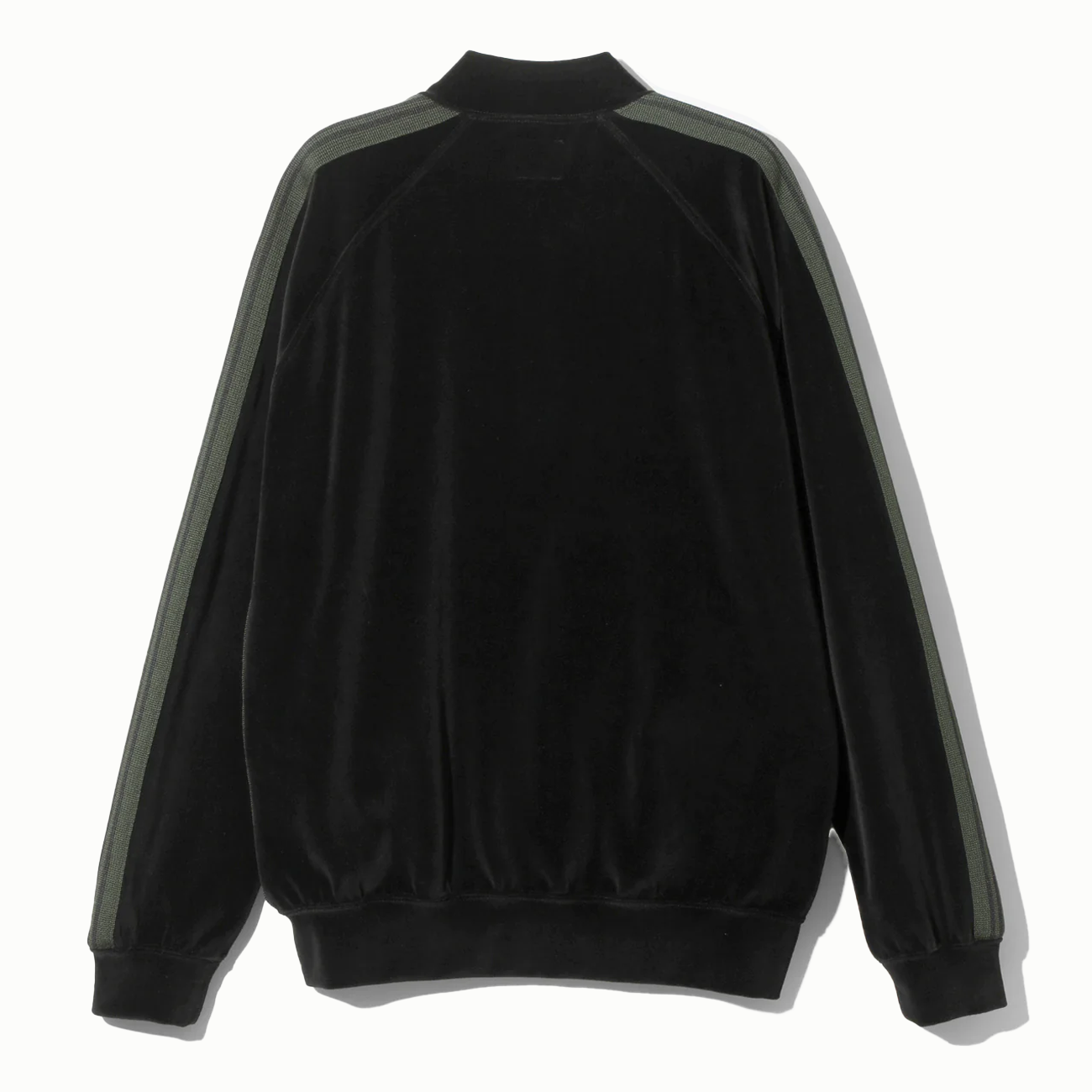 RC Track Jacket Velour - Black/Green