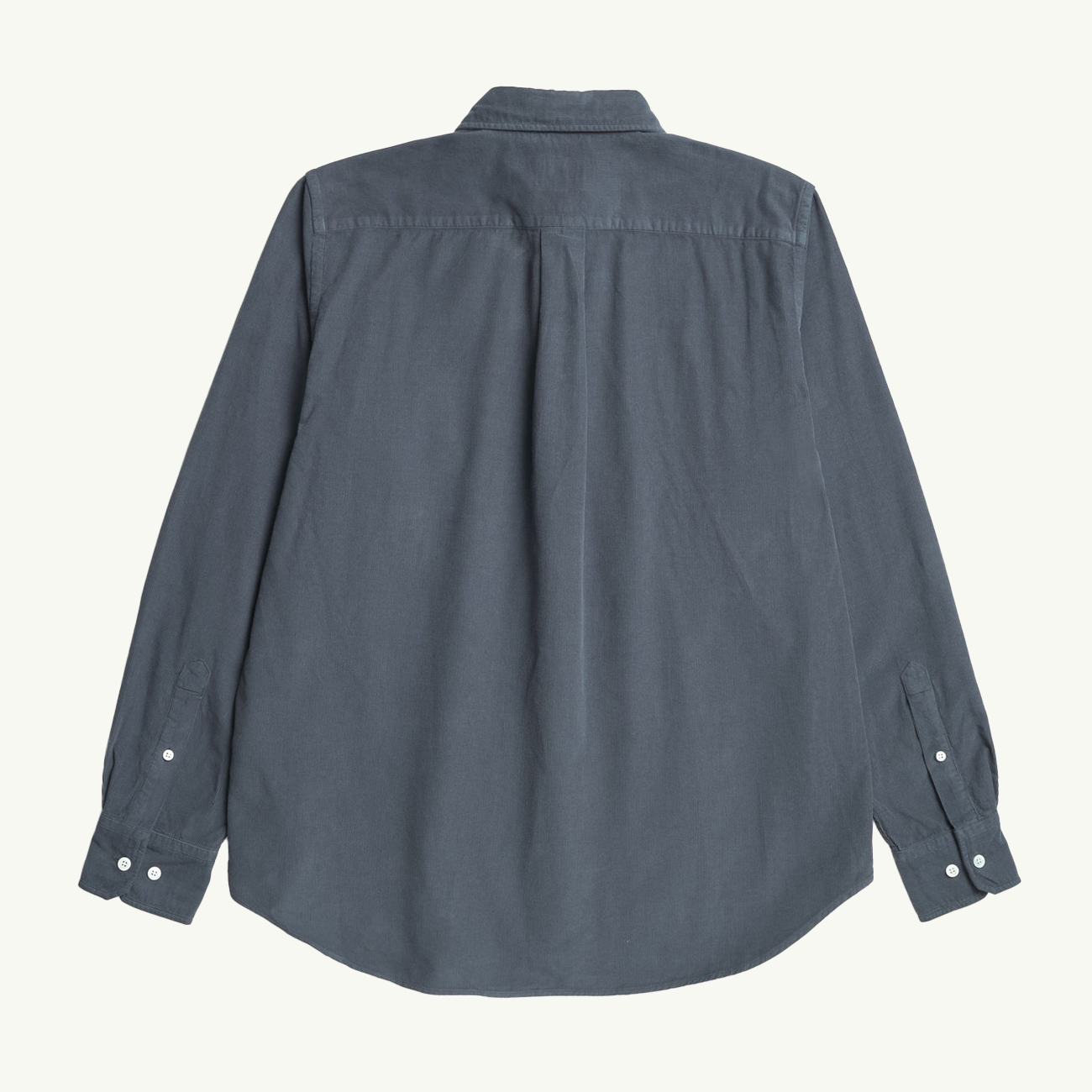 Algot Relaxed Micro Cord Shirt - Graphite
