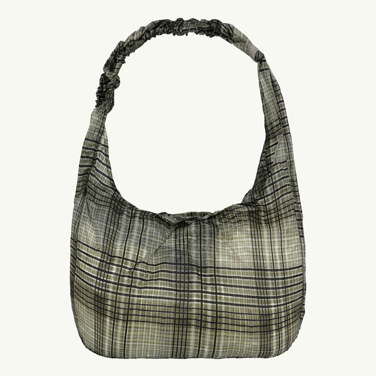 Laki Packable Knot Bag - Black/Green