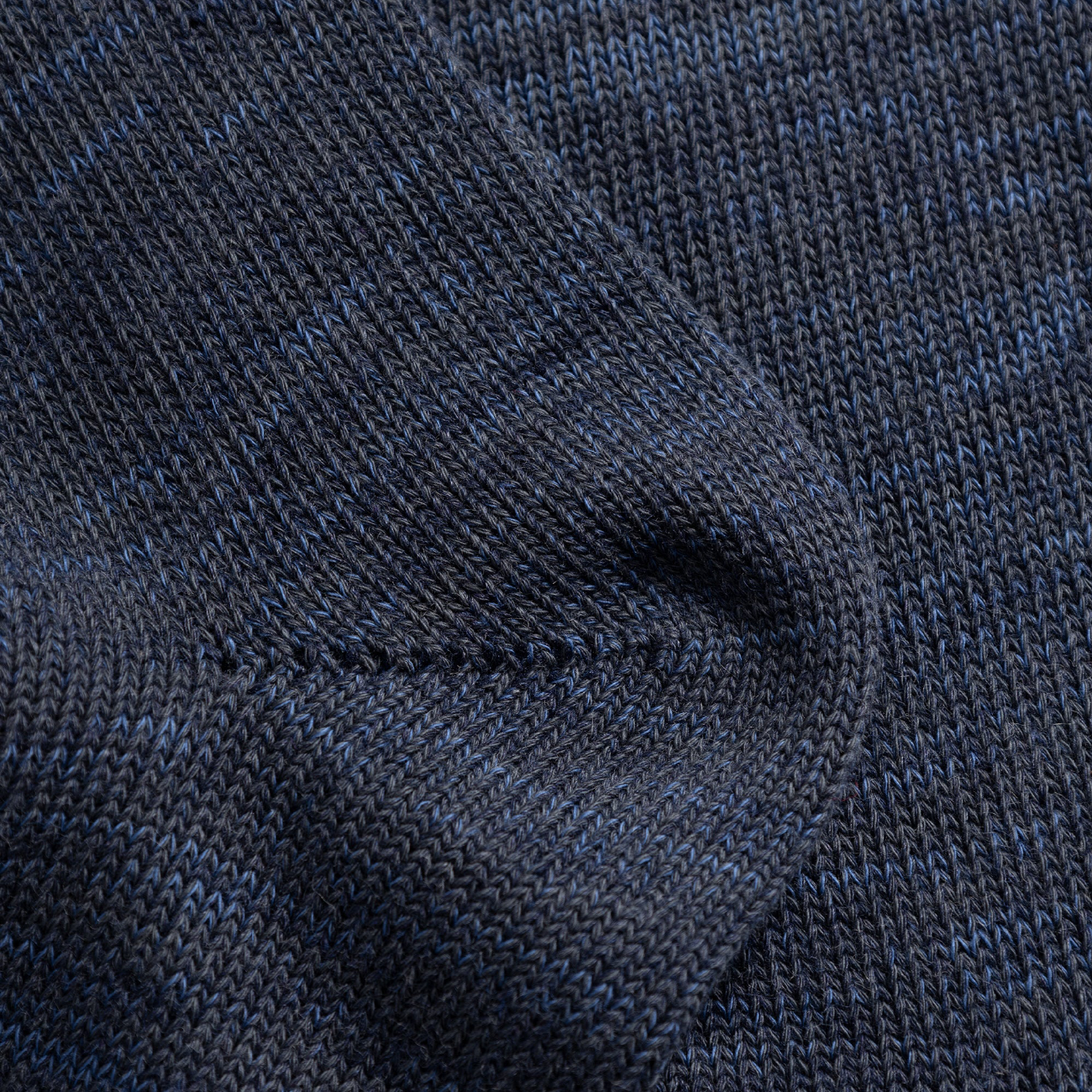 Bykle Heavy Cotton Twist Sock - Dark Blue