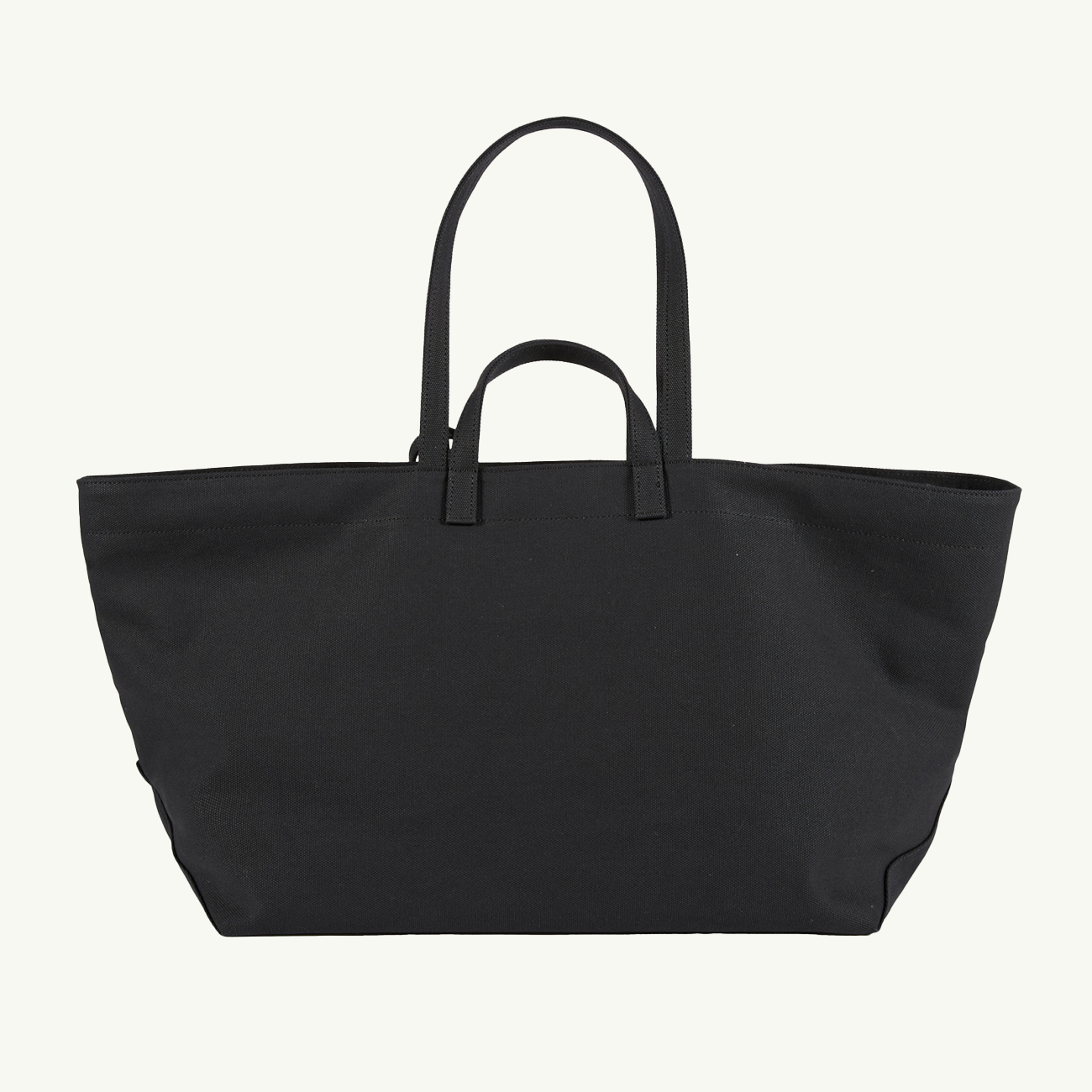 Le Drummer Toile Tote Bag - Noir