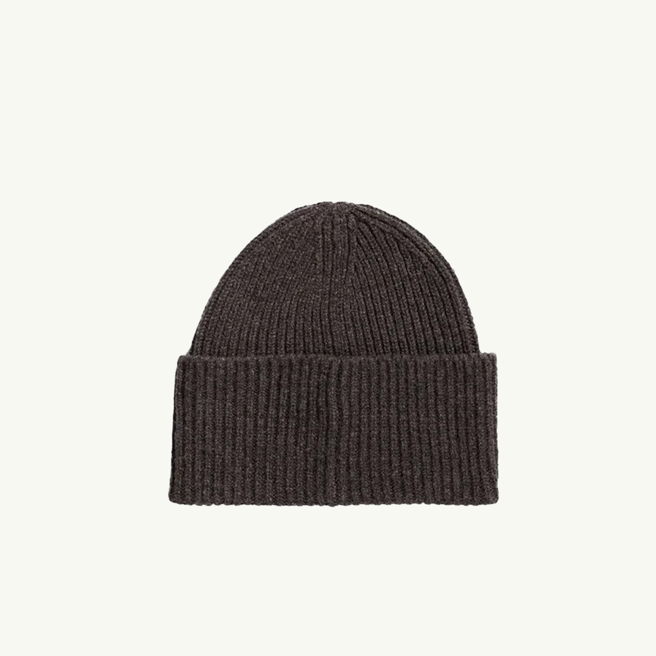 Norse Standard Merino Lambswool Beanie - Heathland Brown