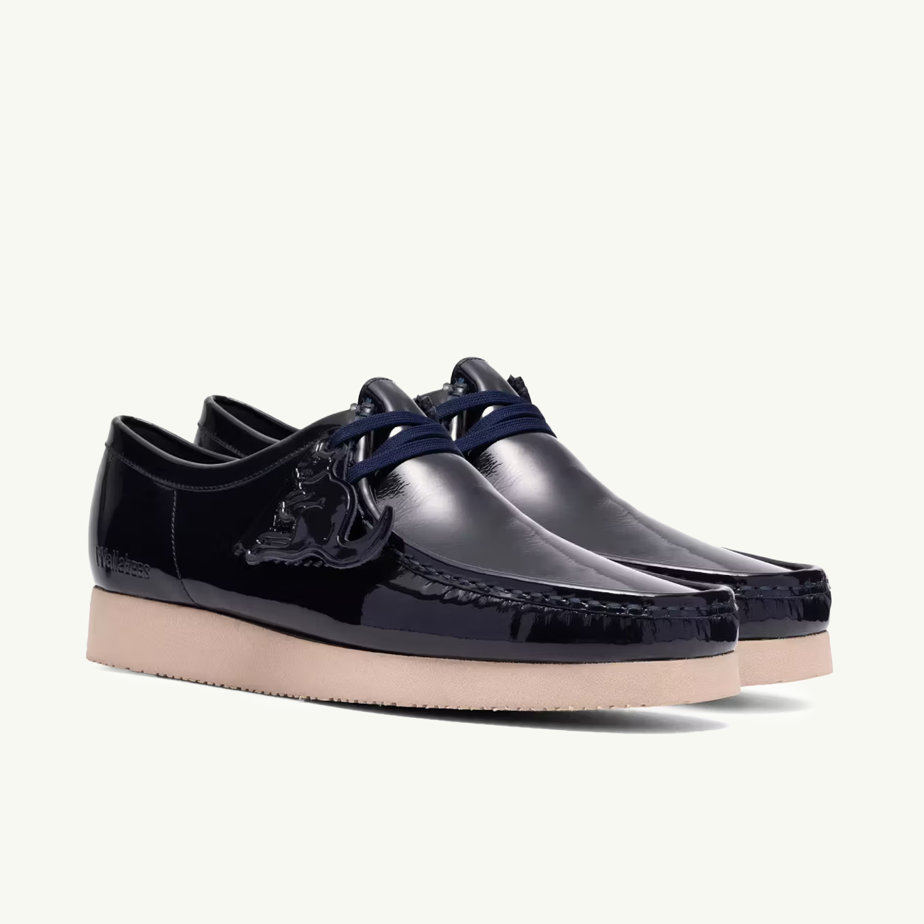 Wallabee 2604 - Navy Patent