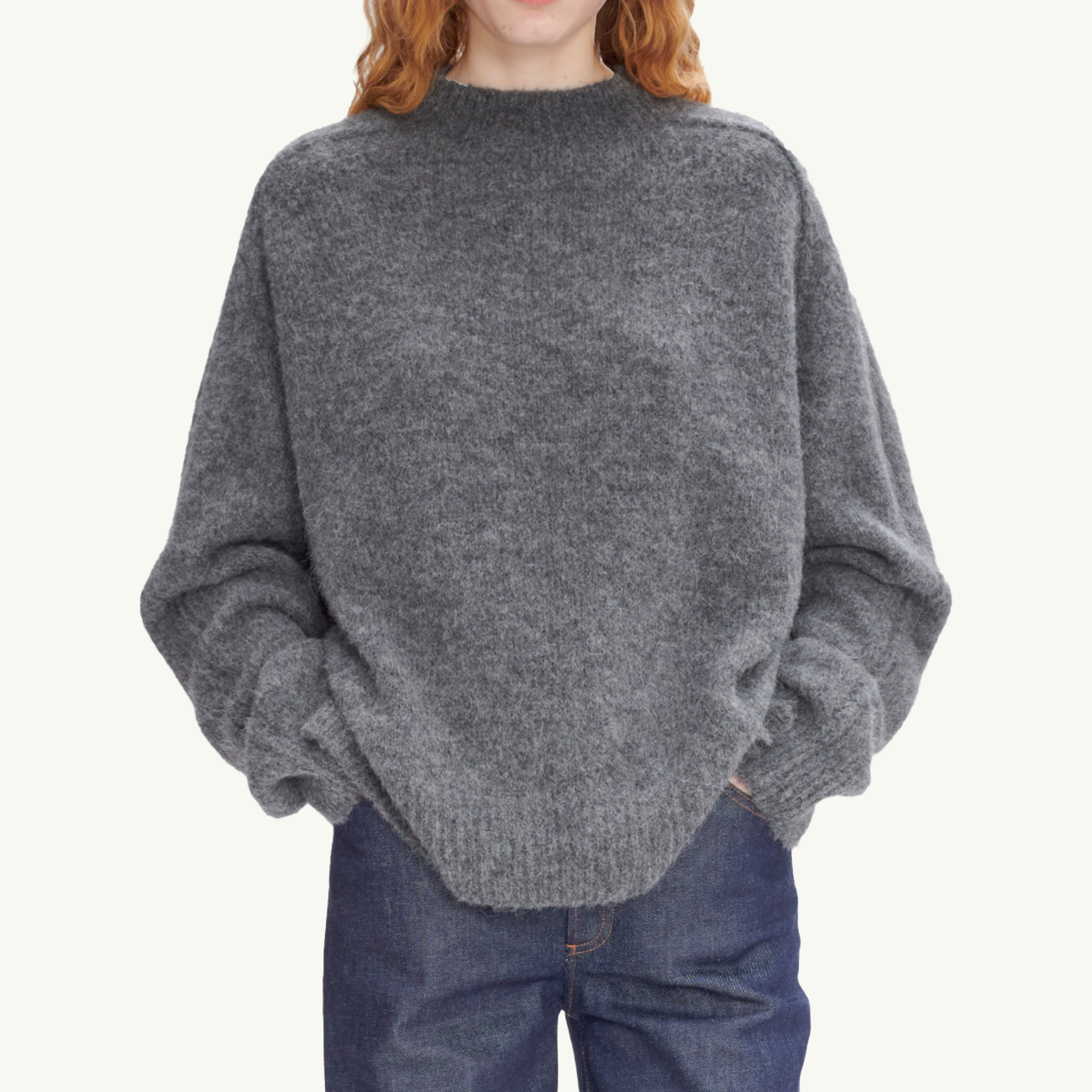 Women's Naomi Sweater - Anthracite Grey