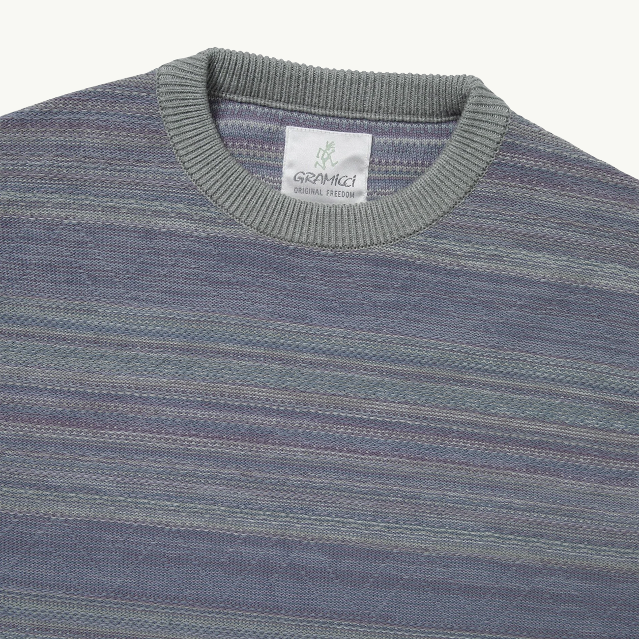 TINT x GRAMICCI Pattern Knit Crew - Sage