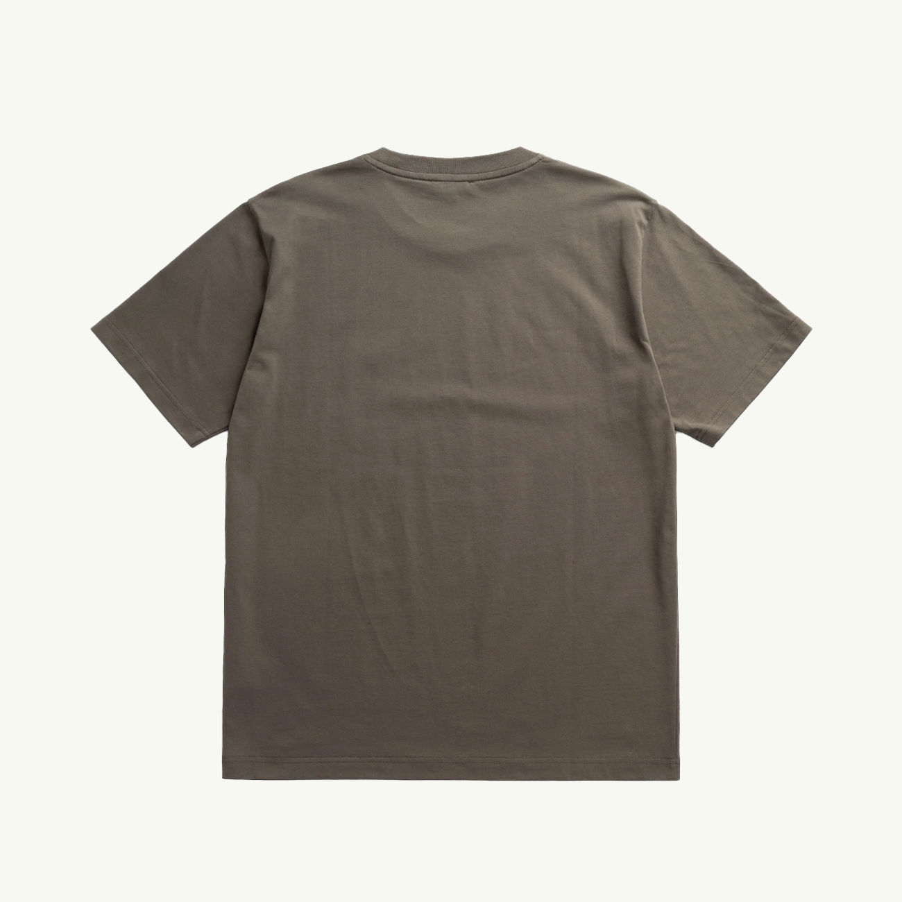 Dyrehaven Organic Logo Print T-Shirt - Beluga