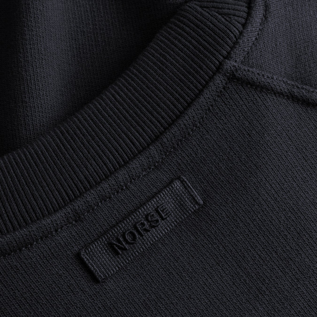 Tyr Relaxed Organic Loopback Raglan Crew - Dark Navy